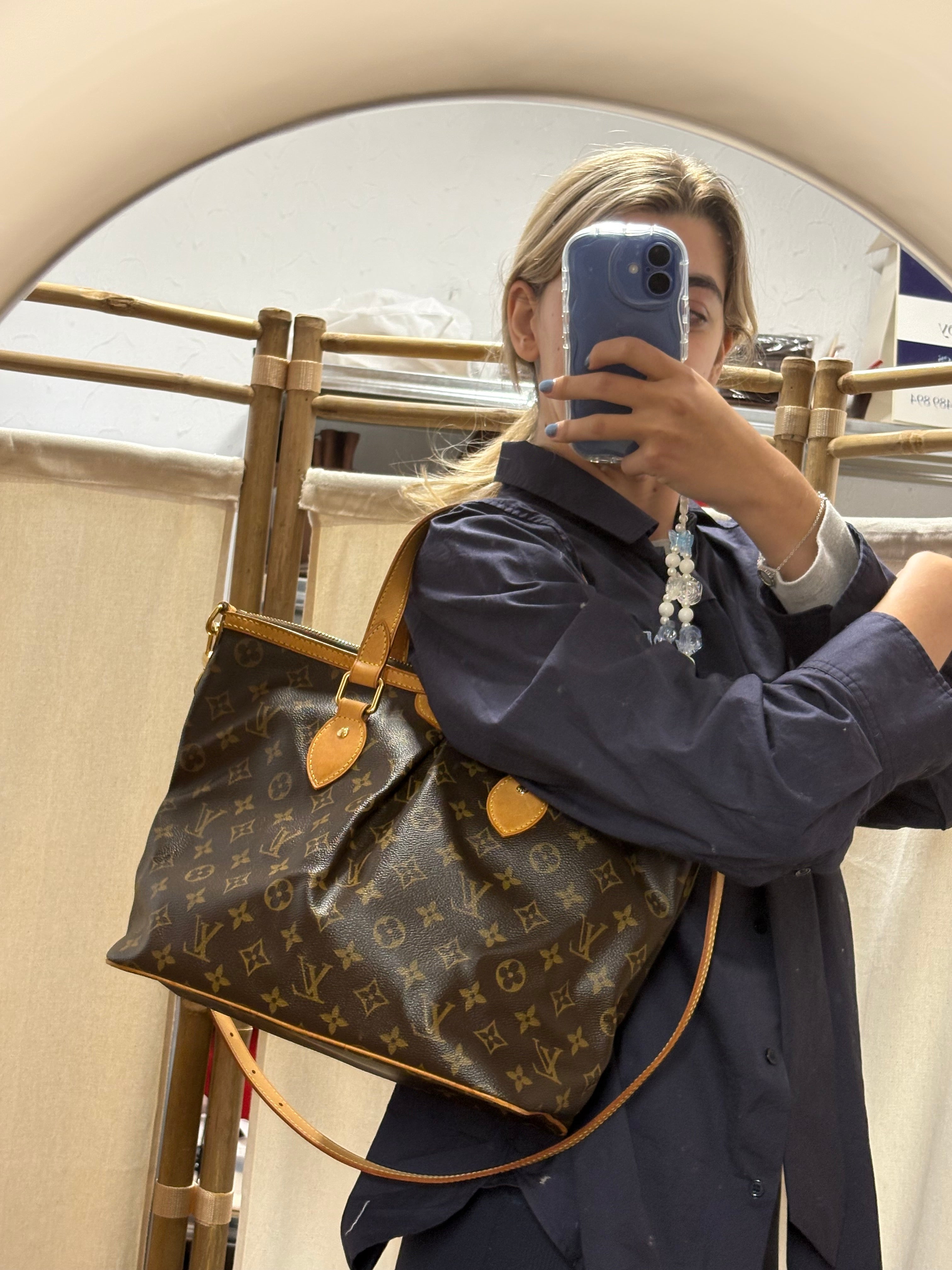 Louis Vuitton Palermo PM canvas monogram con bandolera original