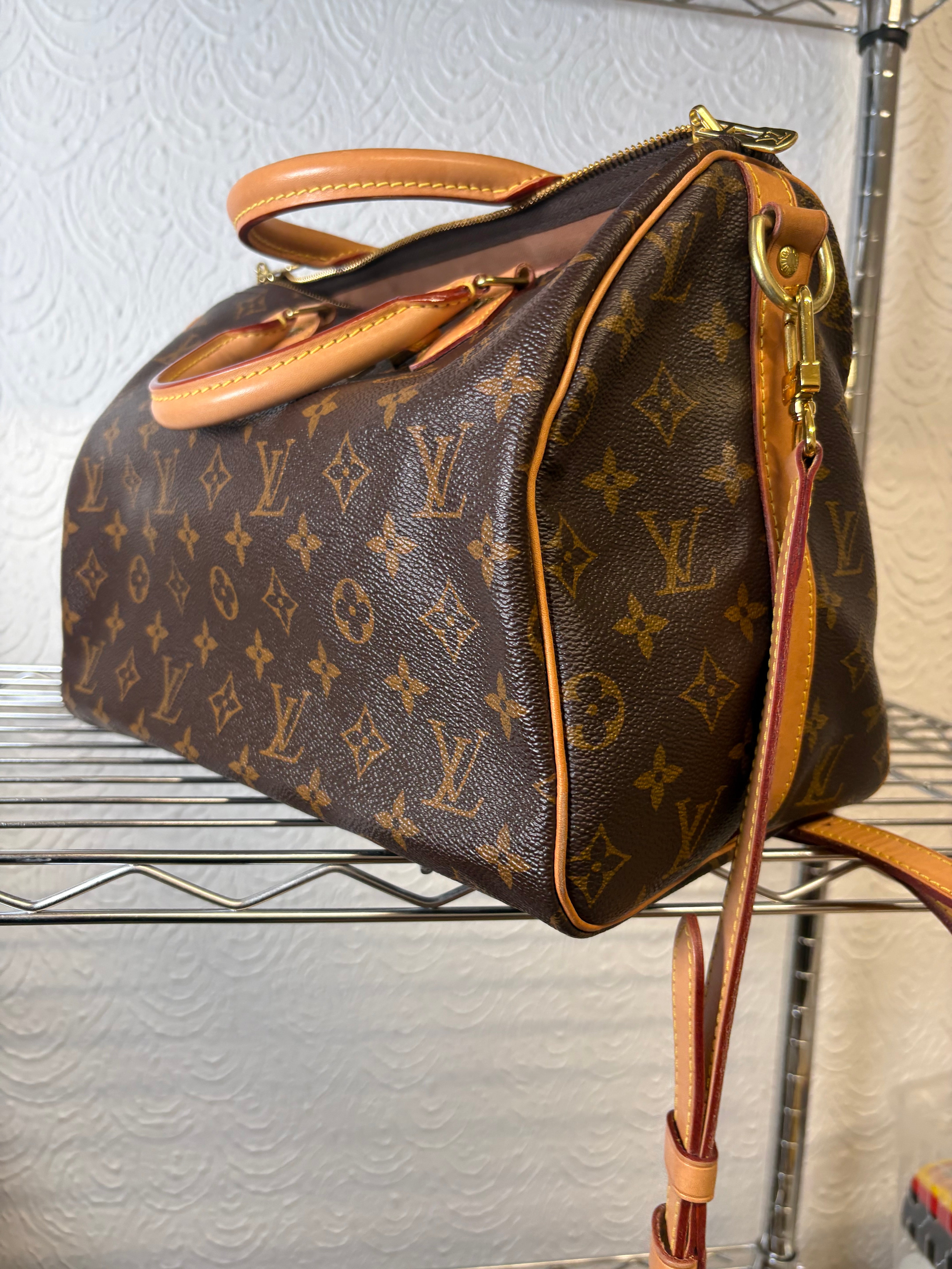 Louis vuitton speedy 30 monogram con bandolera CT2149