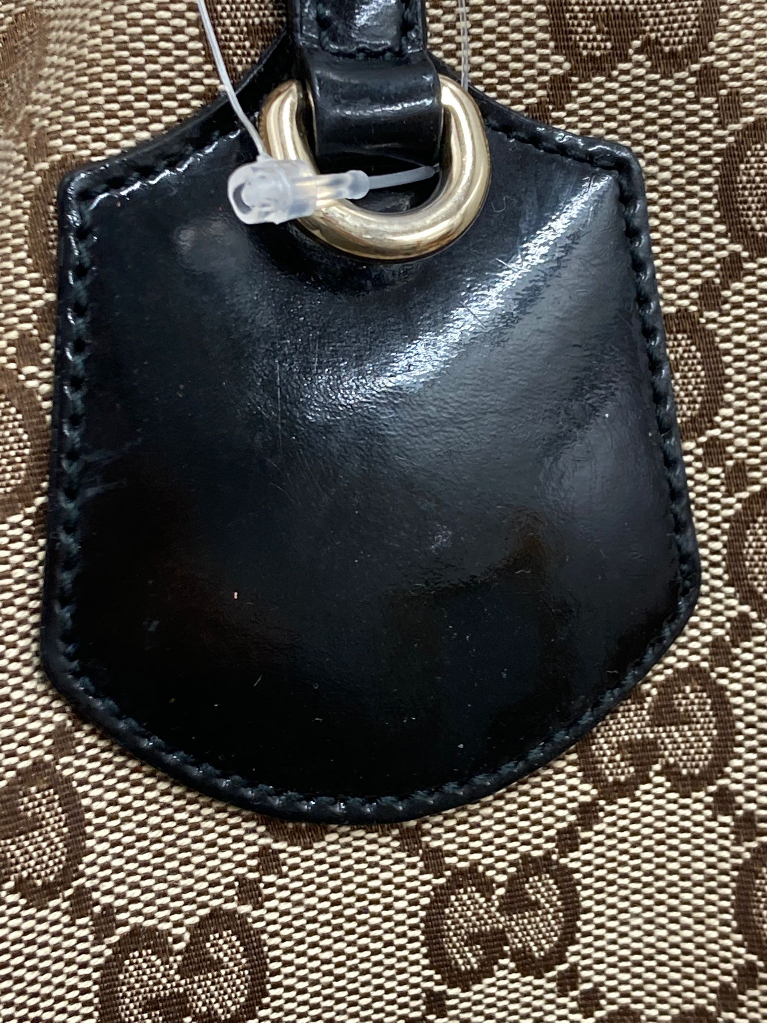 Gucci GG Canvas Tote Beige & negro