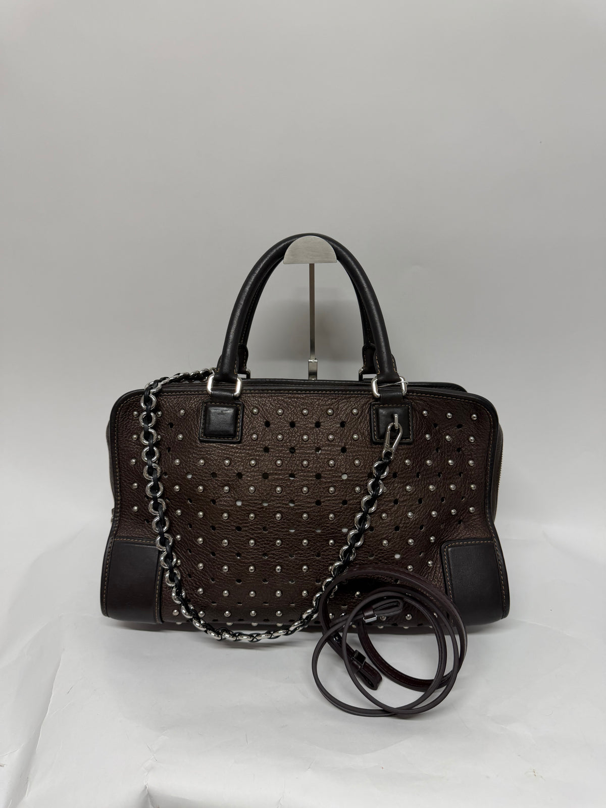 Loewe Amazona 36 Bicolor Tachuelas Perforada