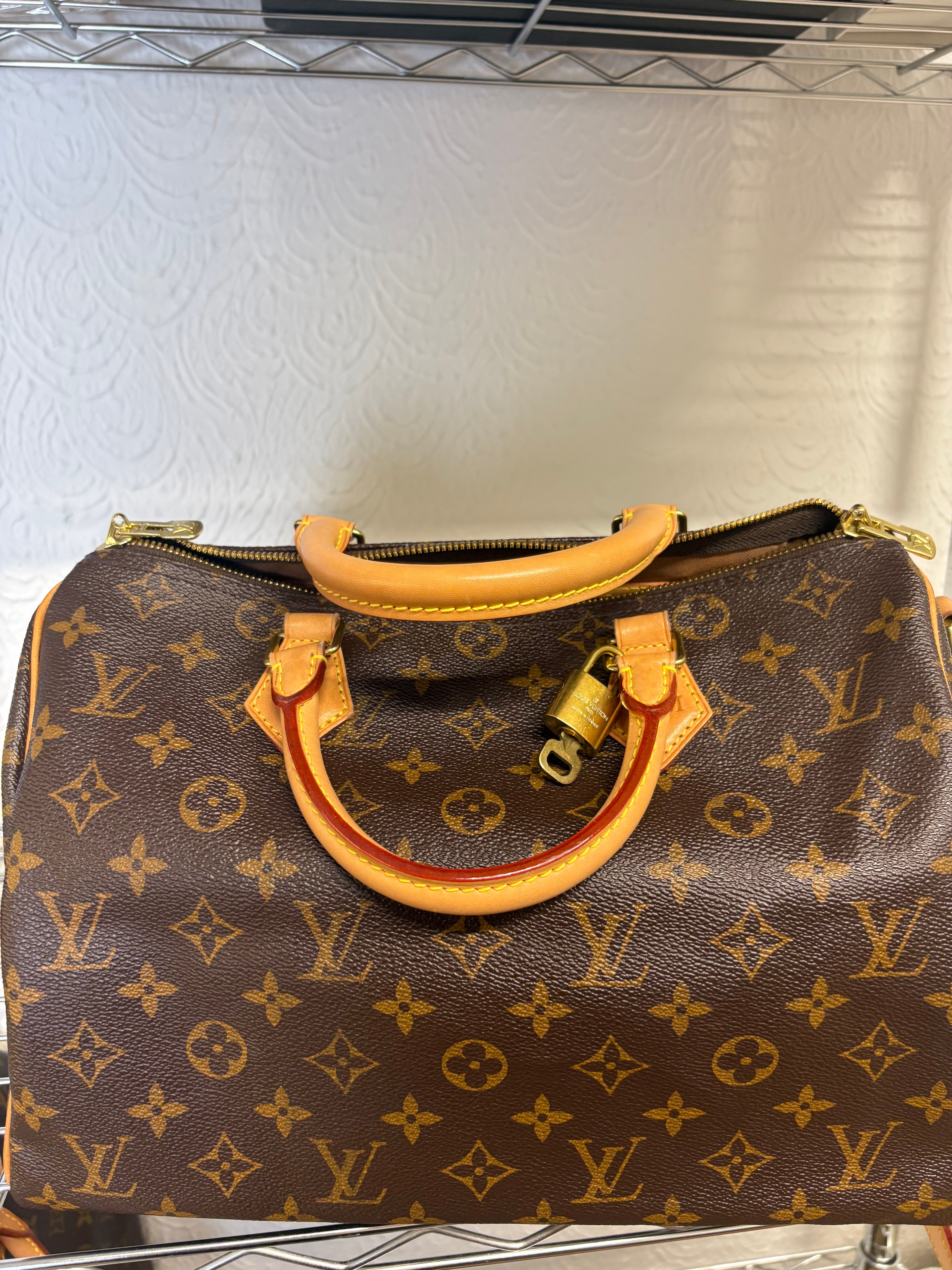 Louis vuitton speedy 30 monogram con bandolera CT2149