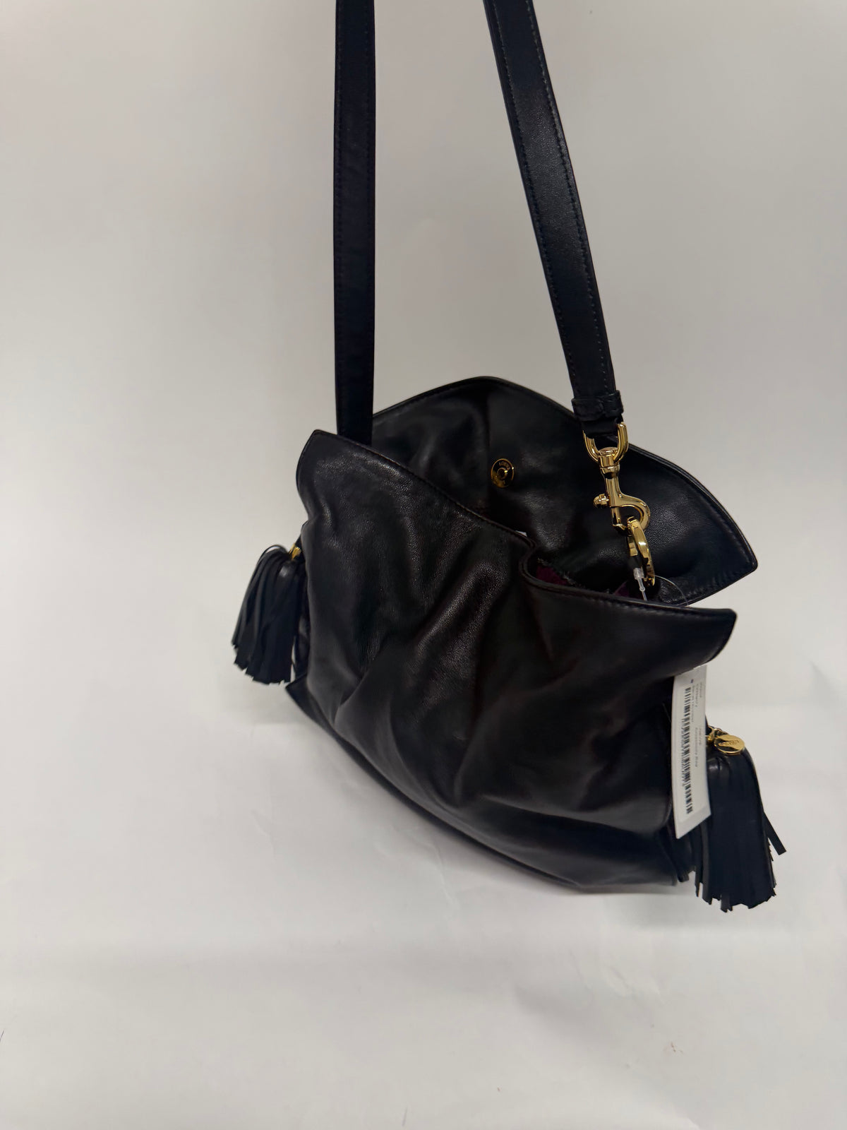 Loewe Flamenco Mediano Piel Napa Negra