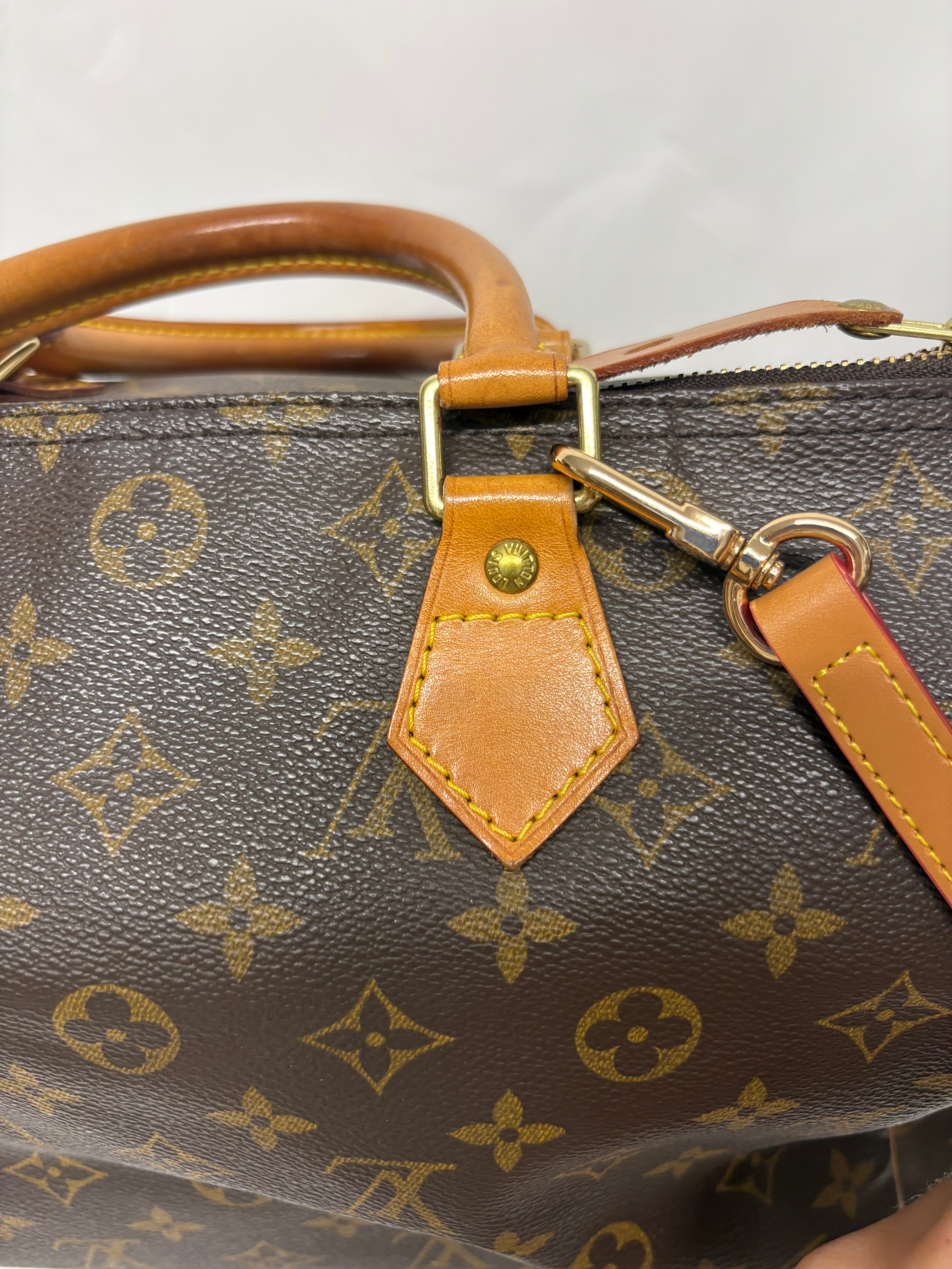 Louis Vuitton speedy 30 con bandolera extra