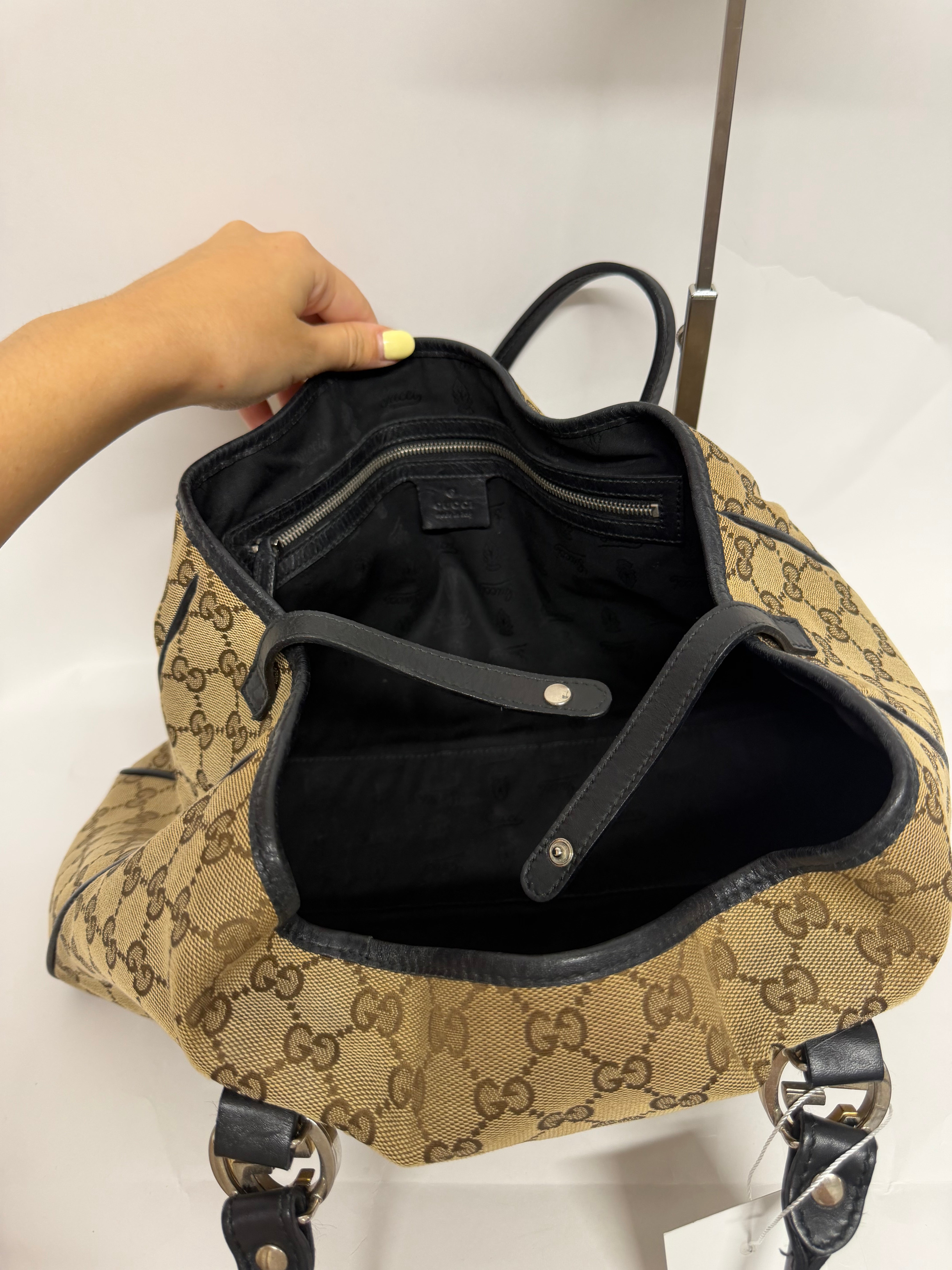 Gucci Twins Tote GG Canvas Mediana