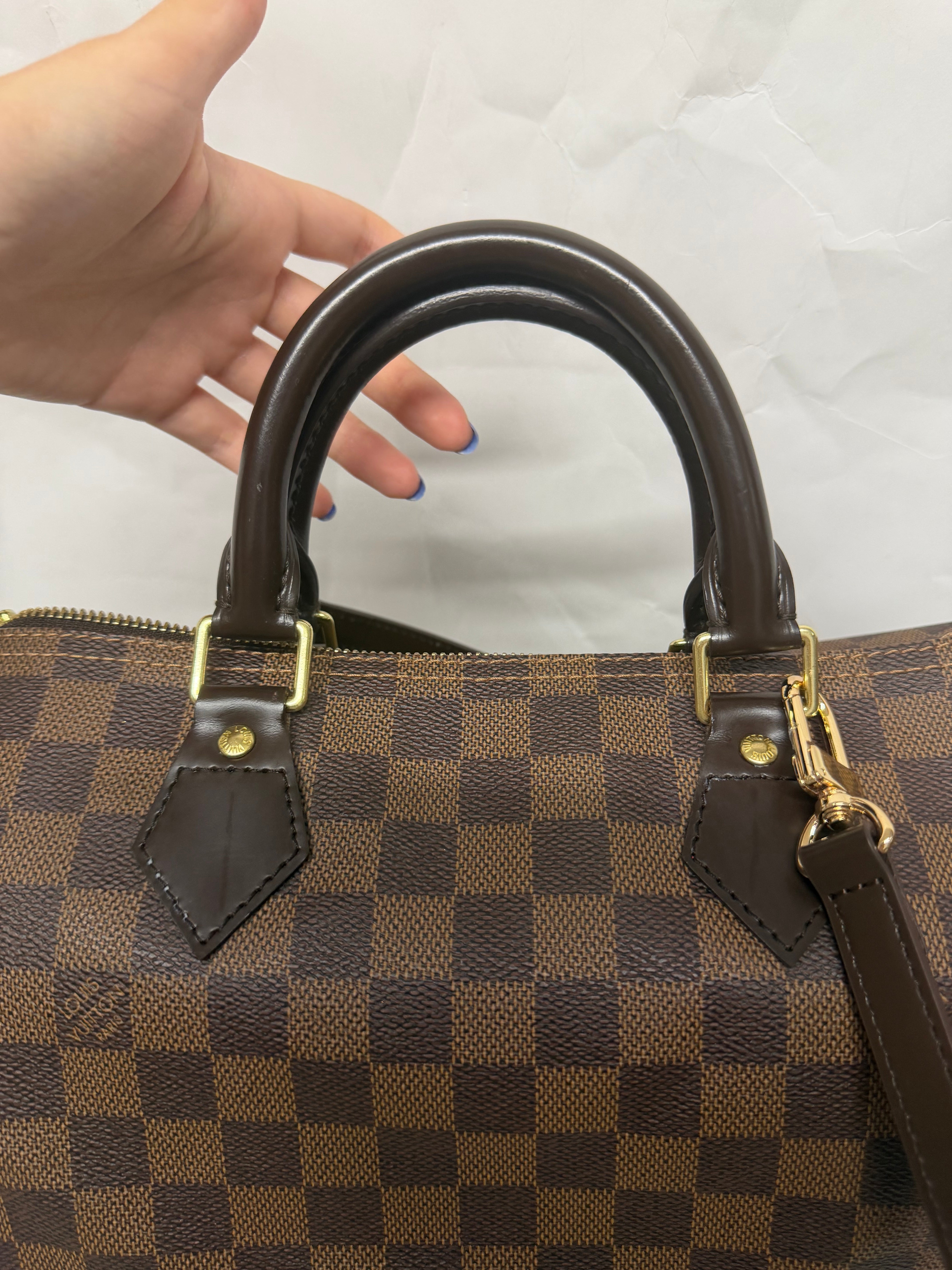 Louis Vuitton Speedy 30 Damier Ebene
