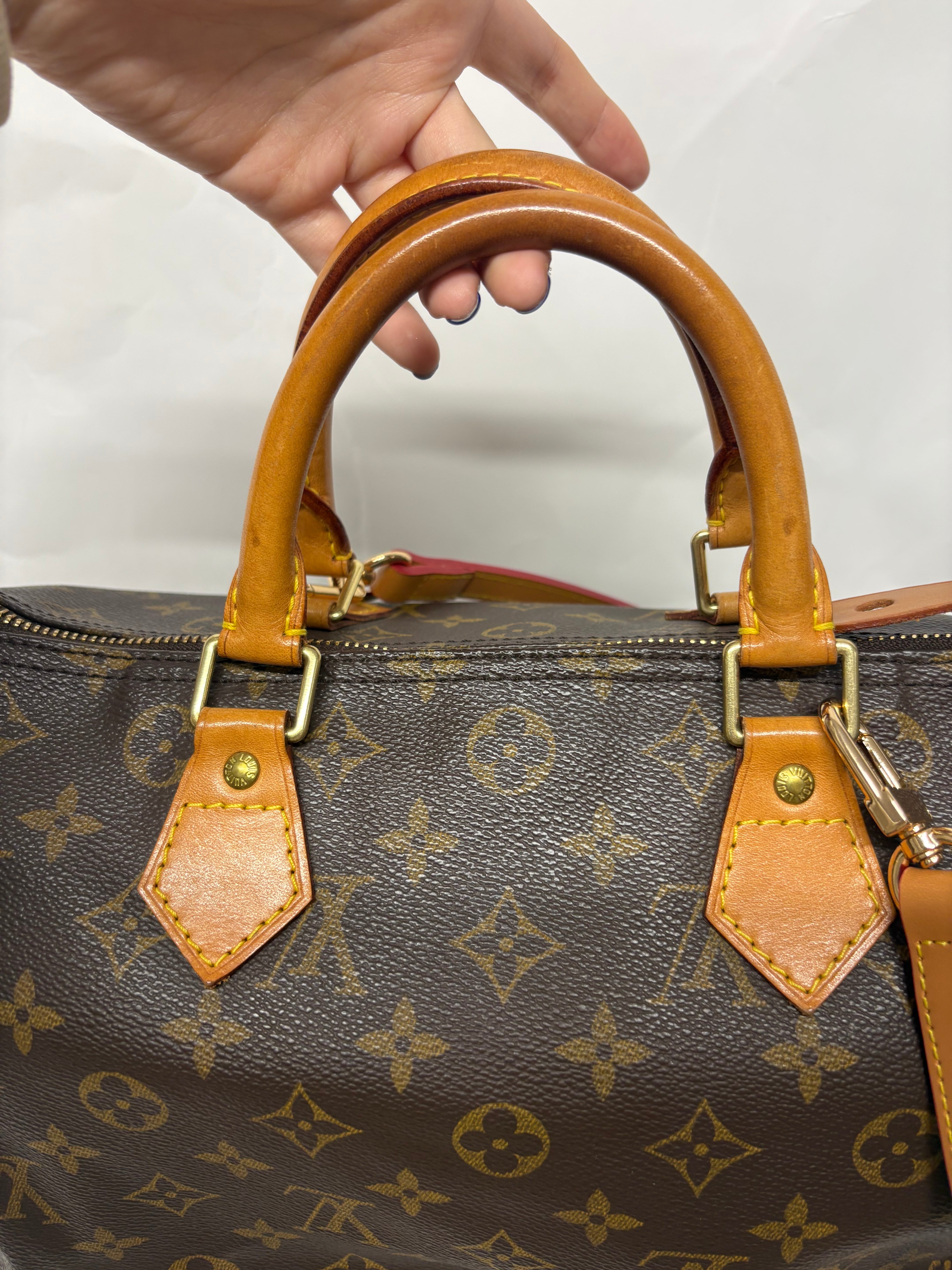 Louis Vuitton speedy 30 con bandolera extra