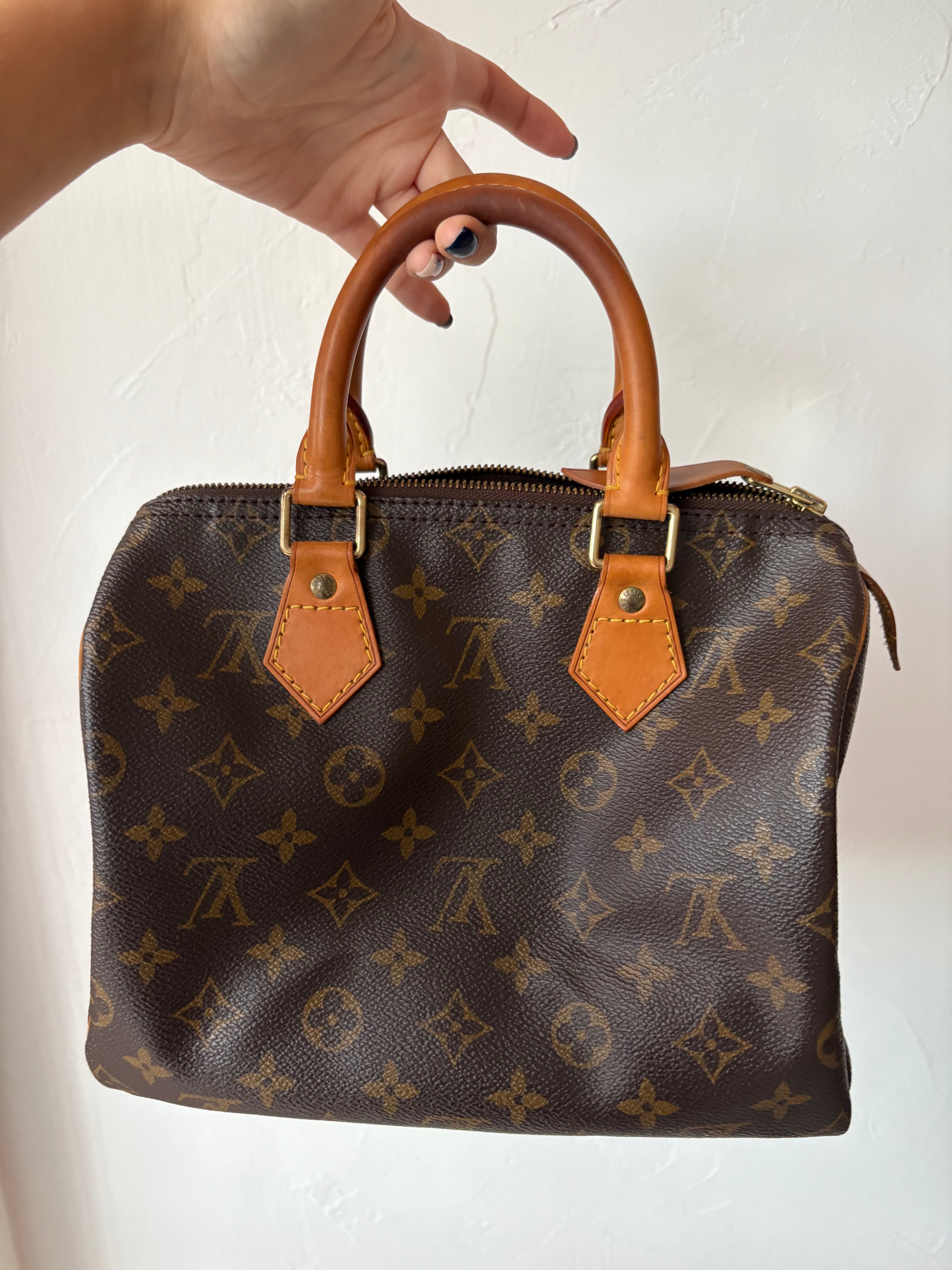 Louis Vuitton speedy 25 canvas monogram SP0916