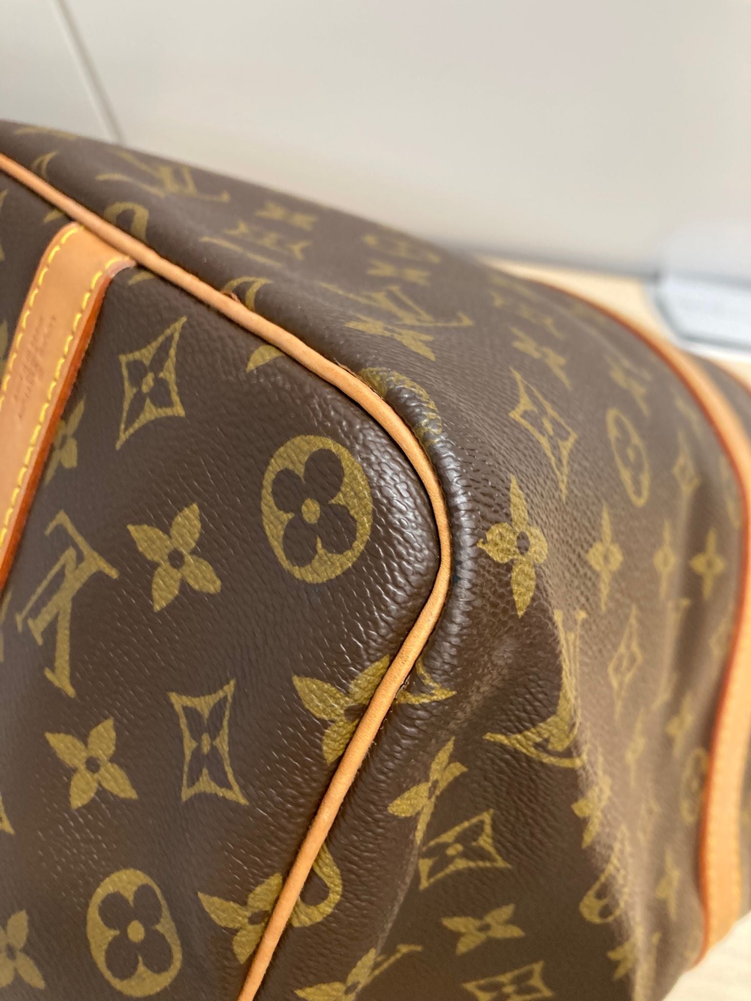 Louis Vuitton keepall 45 canvas monogram bandolera