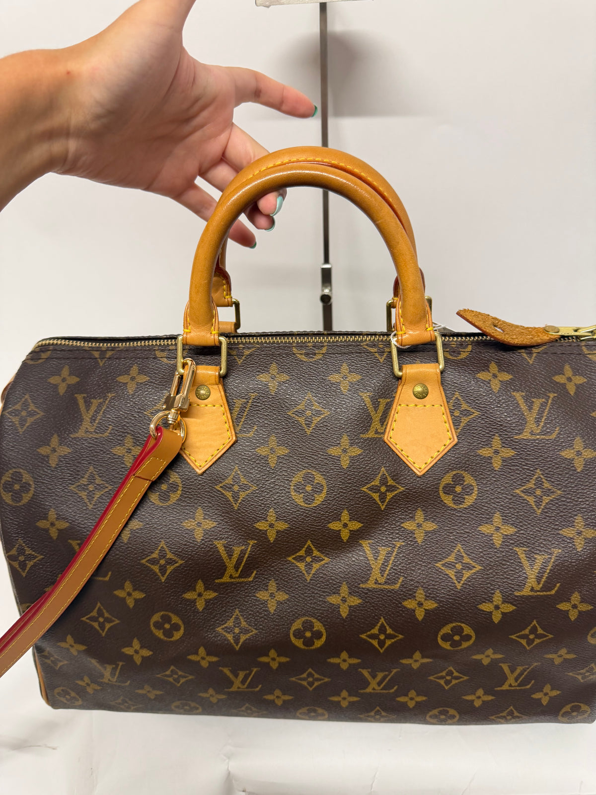Louis Vuitton Speedy 35 Lona Monogram AA2018