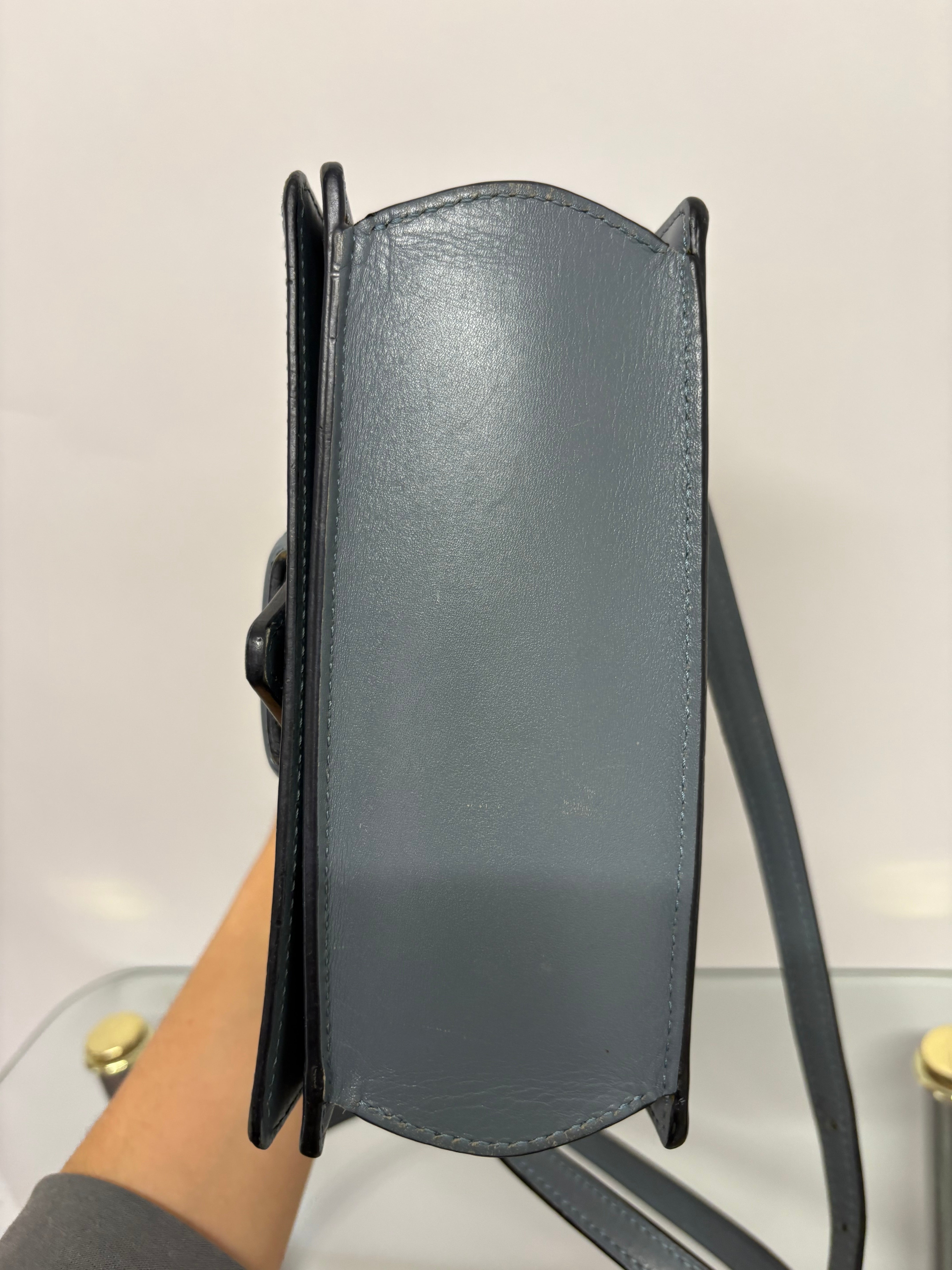 Loewe Barcelona Mini Azul grisáceo claro