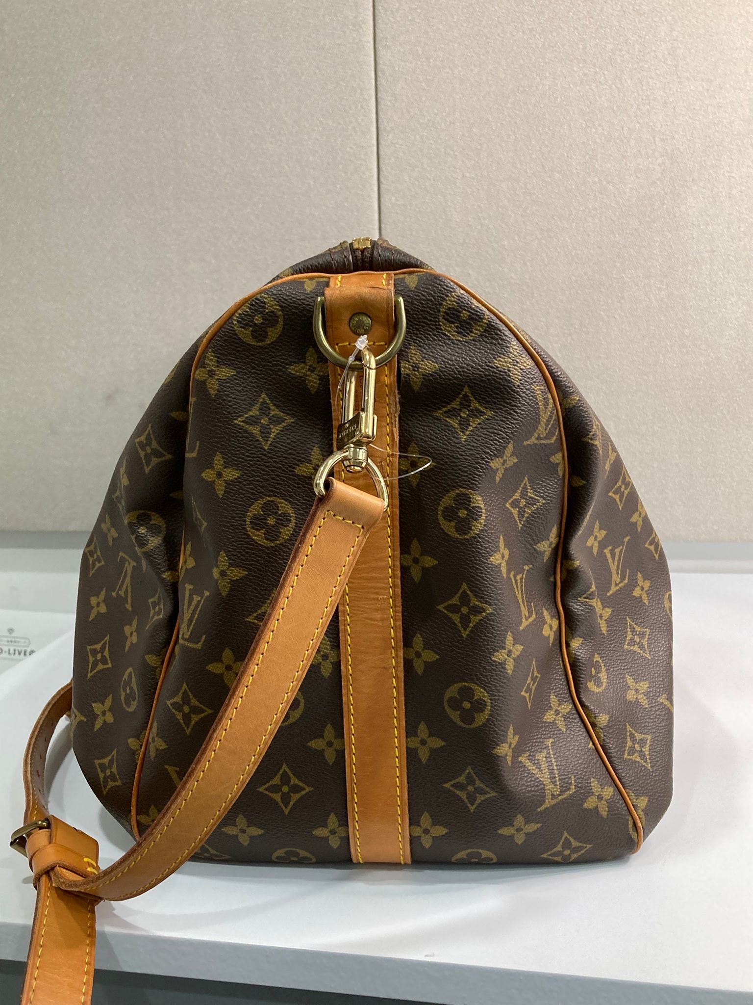 Louis Vuitton Keepall 50 bandolera canvas monogram