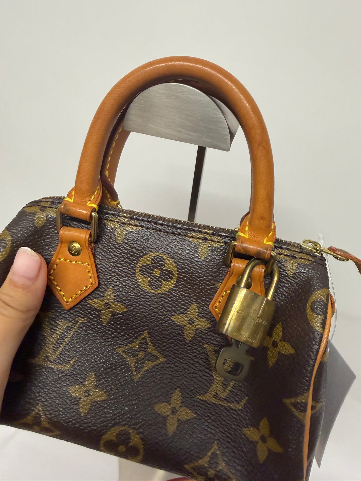 Louis Vuitton Mini Speedy HL Monogram Vintage TH0916
