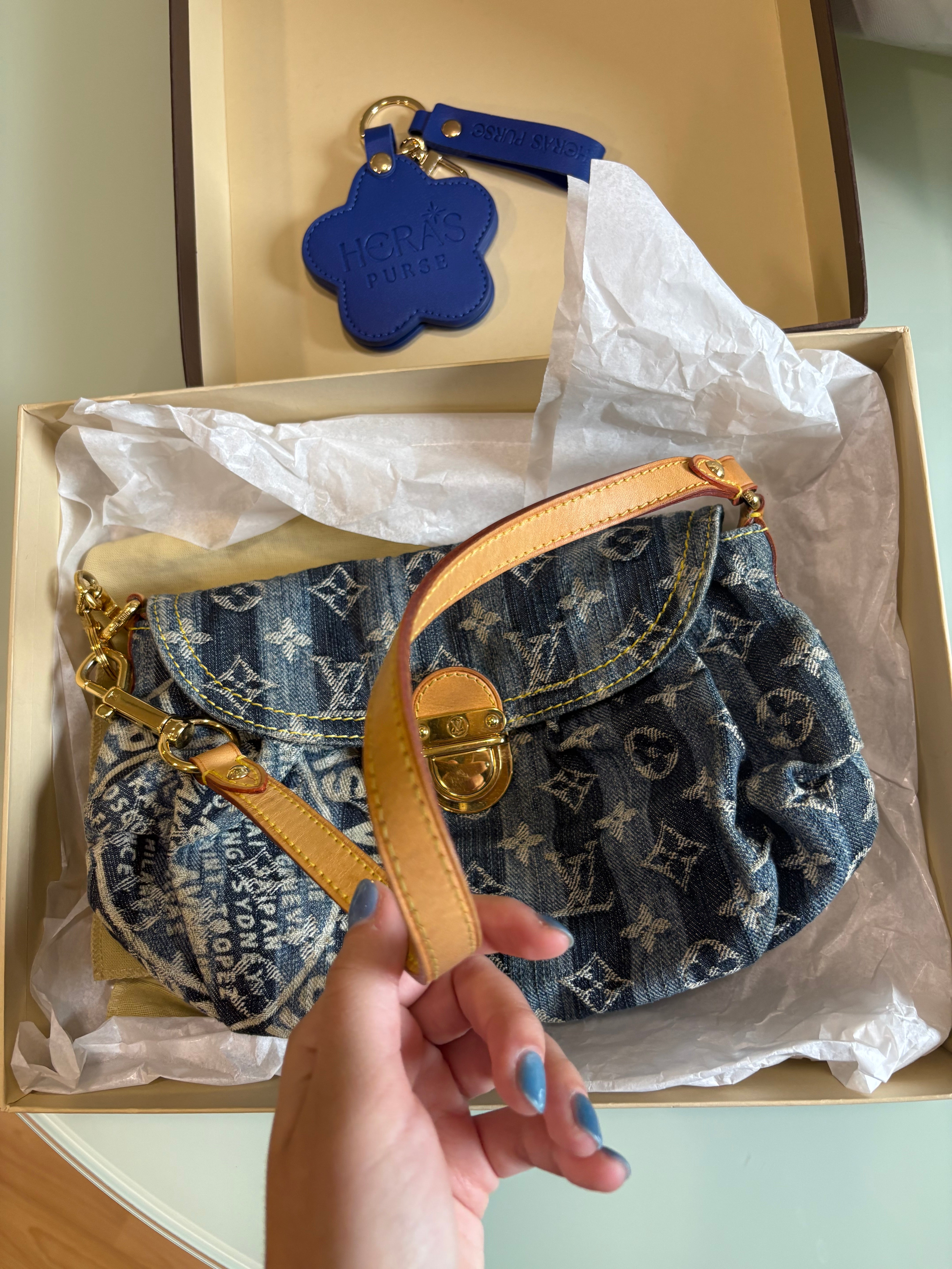 Louis Vuitton Pleaty Denim Monogram de la exclusiva Cruise Collection