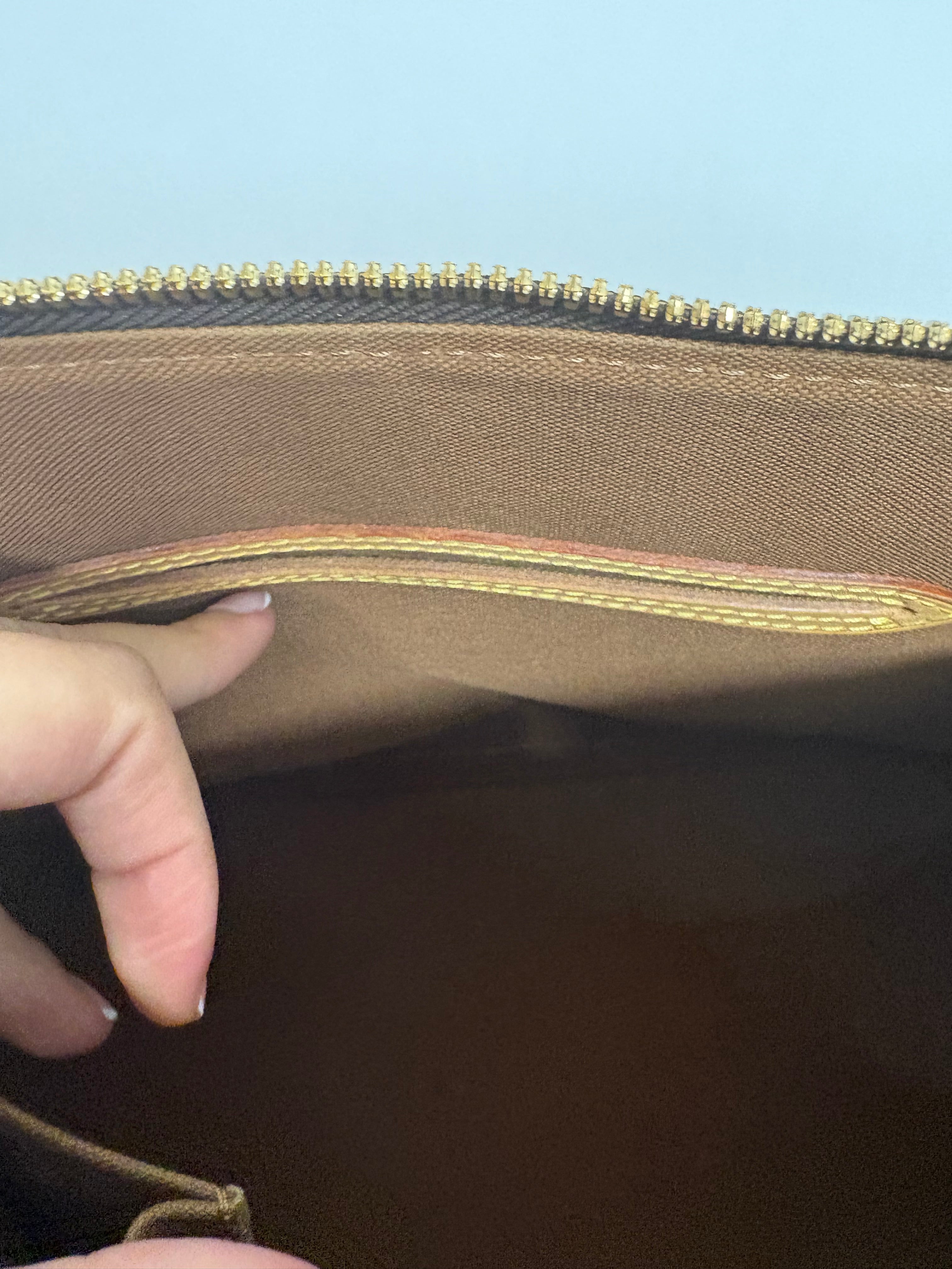 Louis Vuitton Alma MM canvas monogram