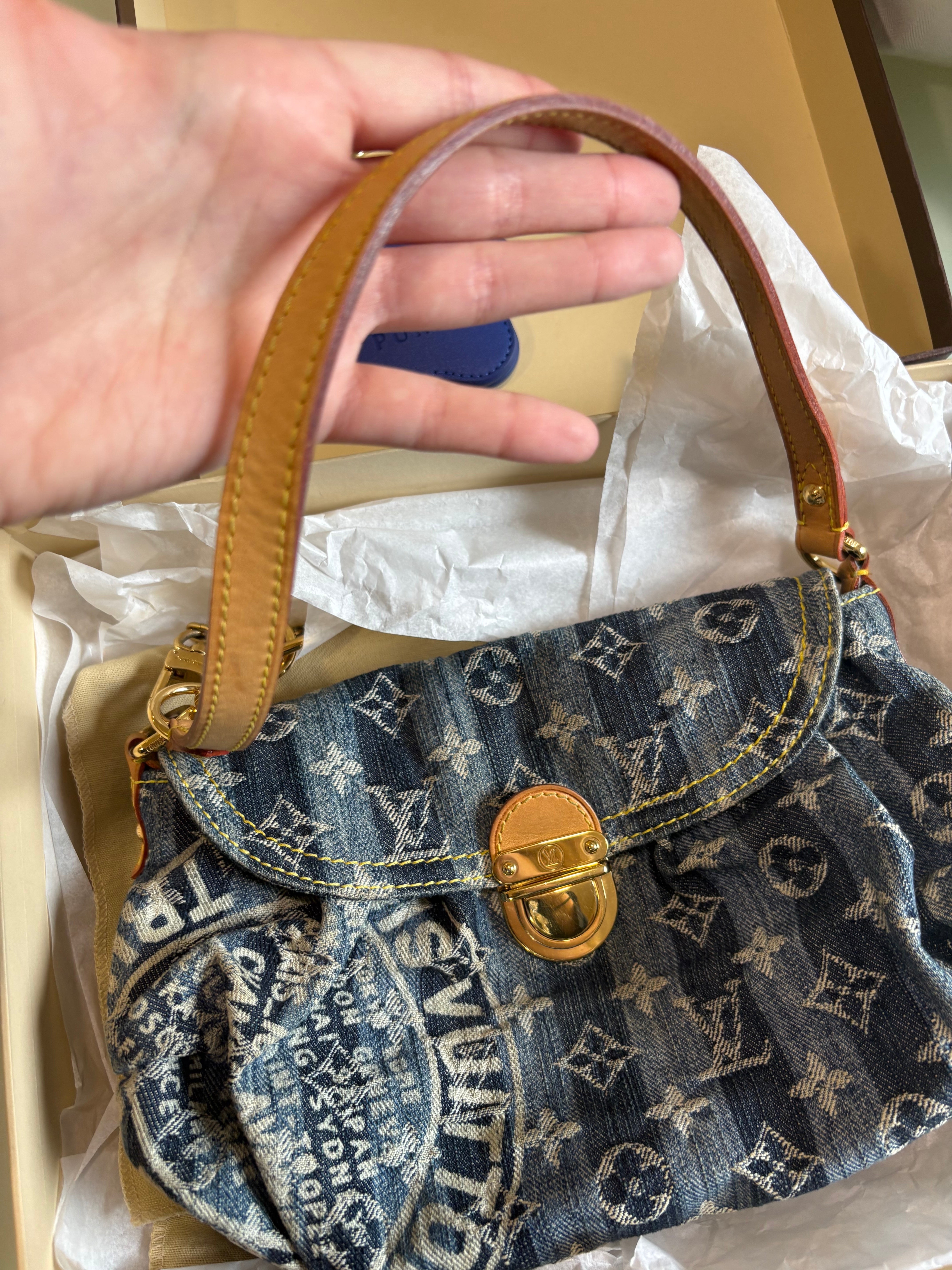 Louis Vuitton Pleaty Denim Monogram de la exclusiva Cruise Collection