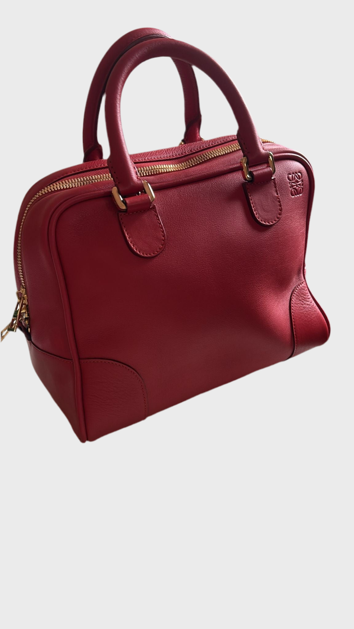 Loewe amazona 75 bandolera rojo