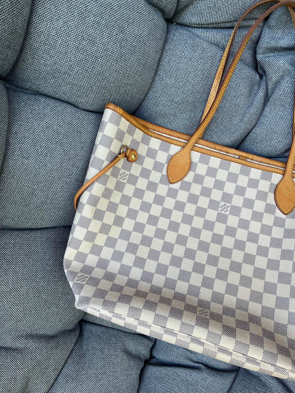 Louis Vuitton Neverfull MM Damier Azur