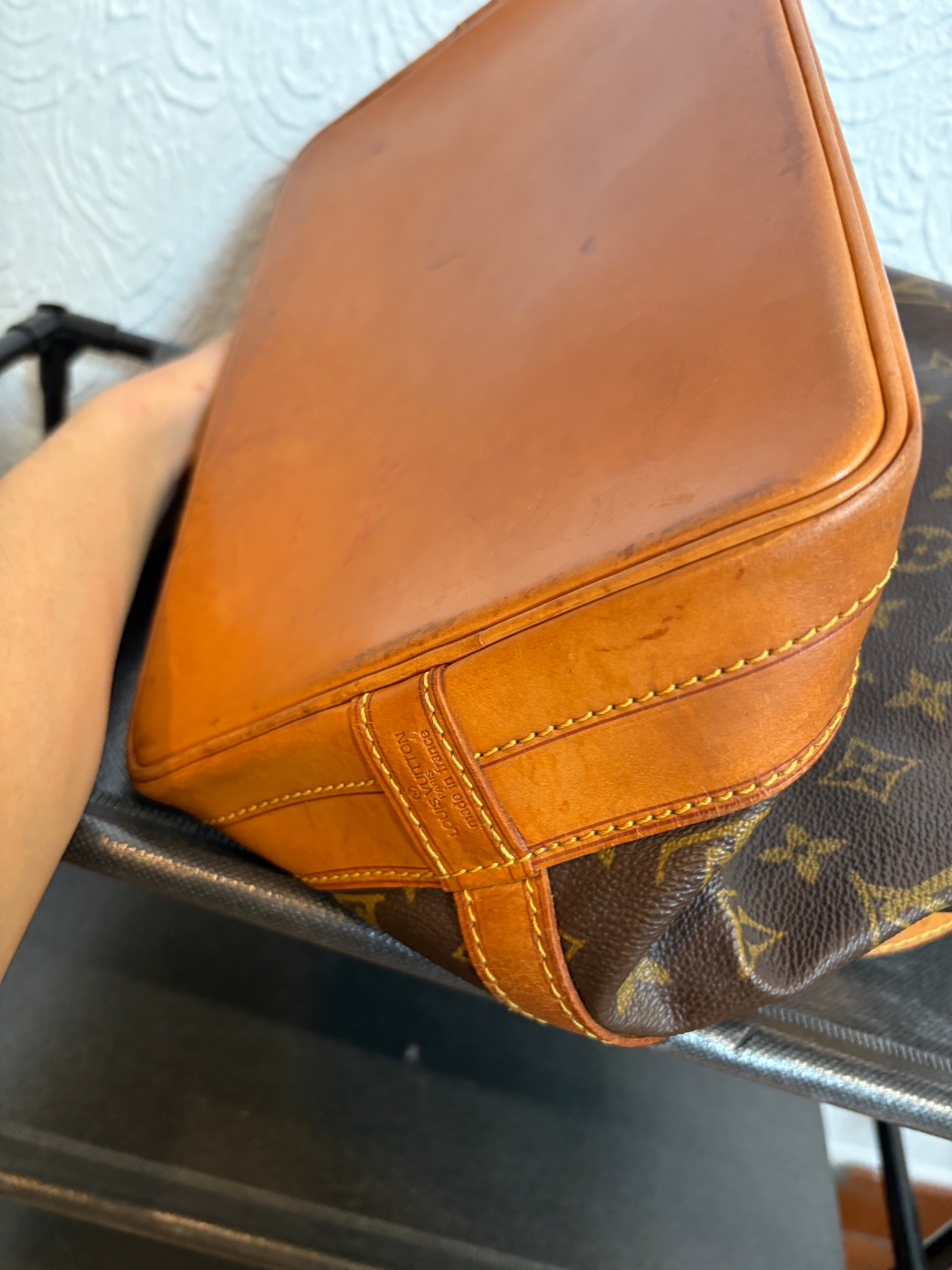 Louis Vuitton noè clásico vintage canvas monogram