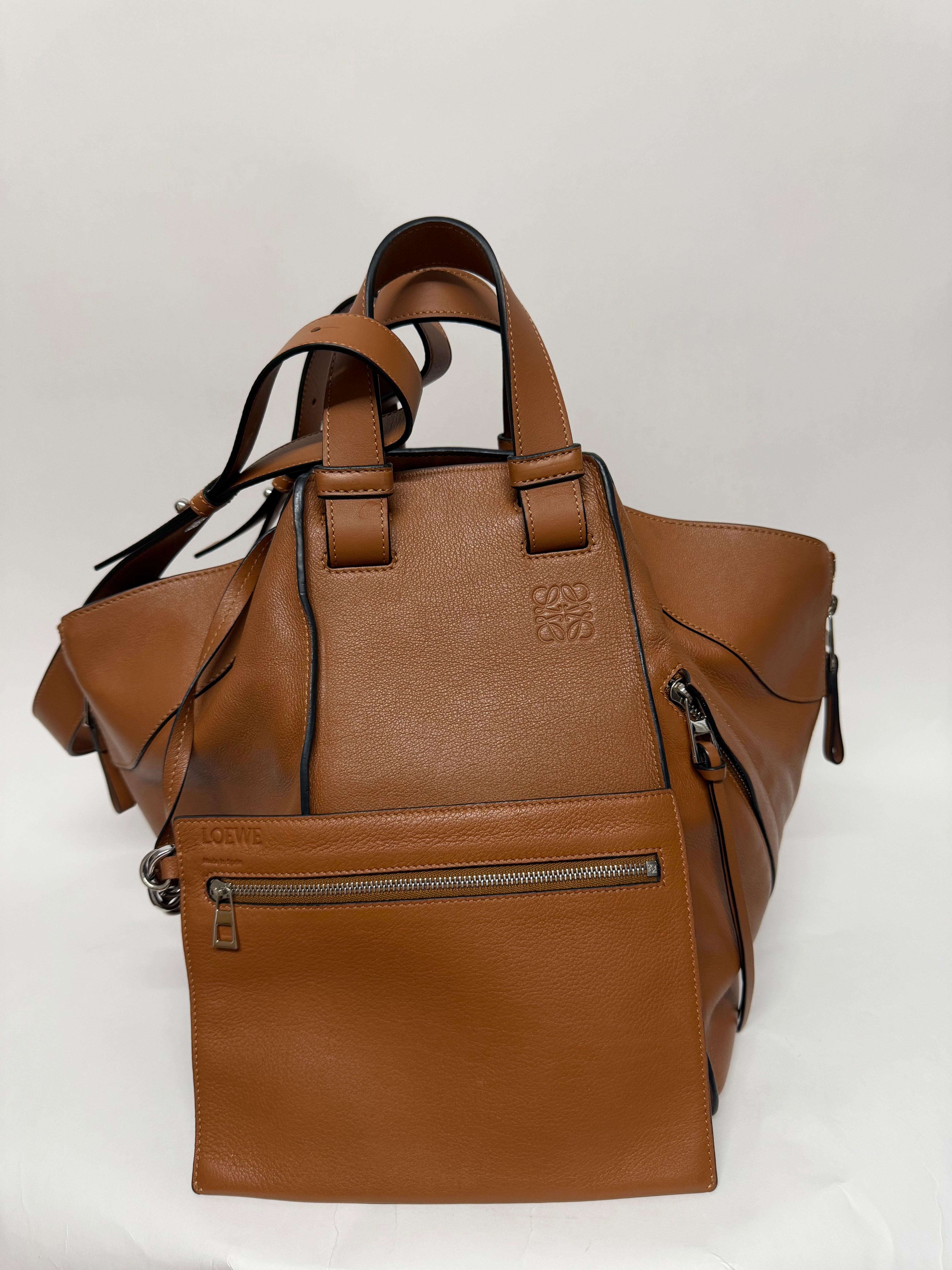 Loewe Hammock Bag Grande Camel con Pouch