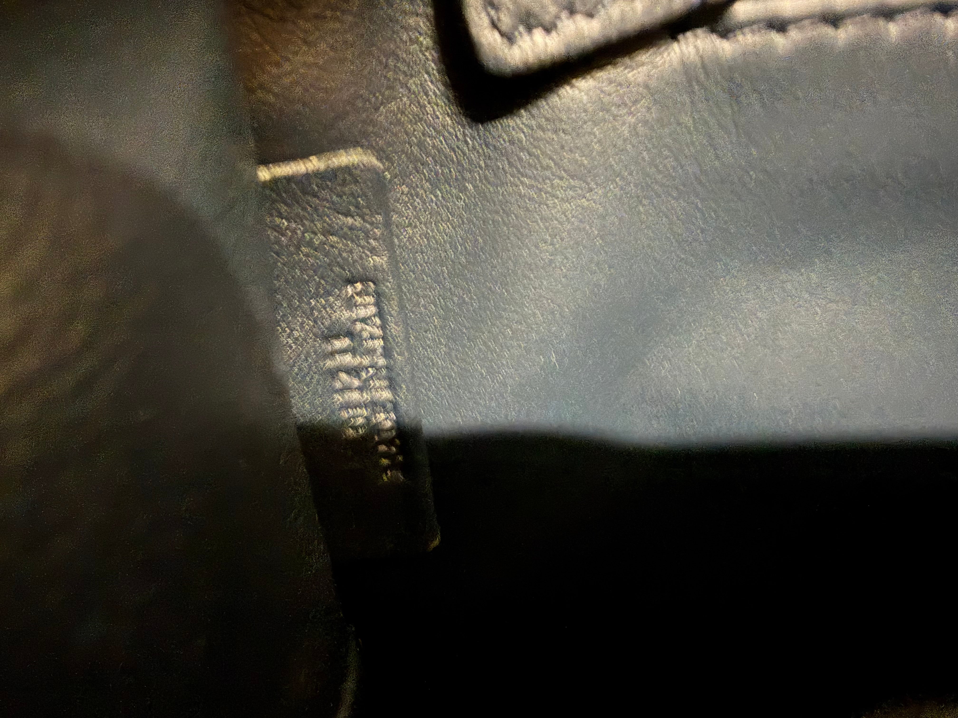Loewe Amazona 28 Piel Azul Oscuro