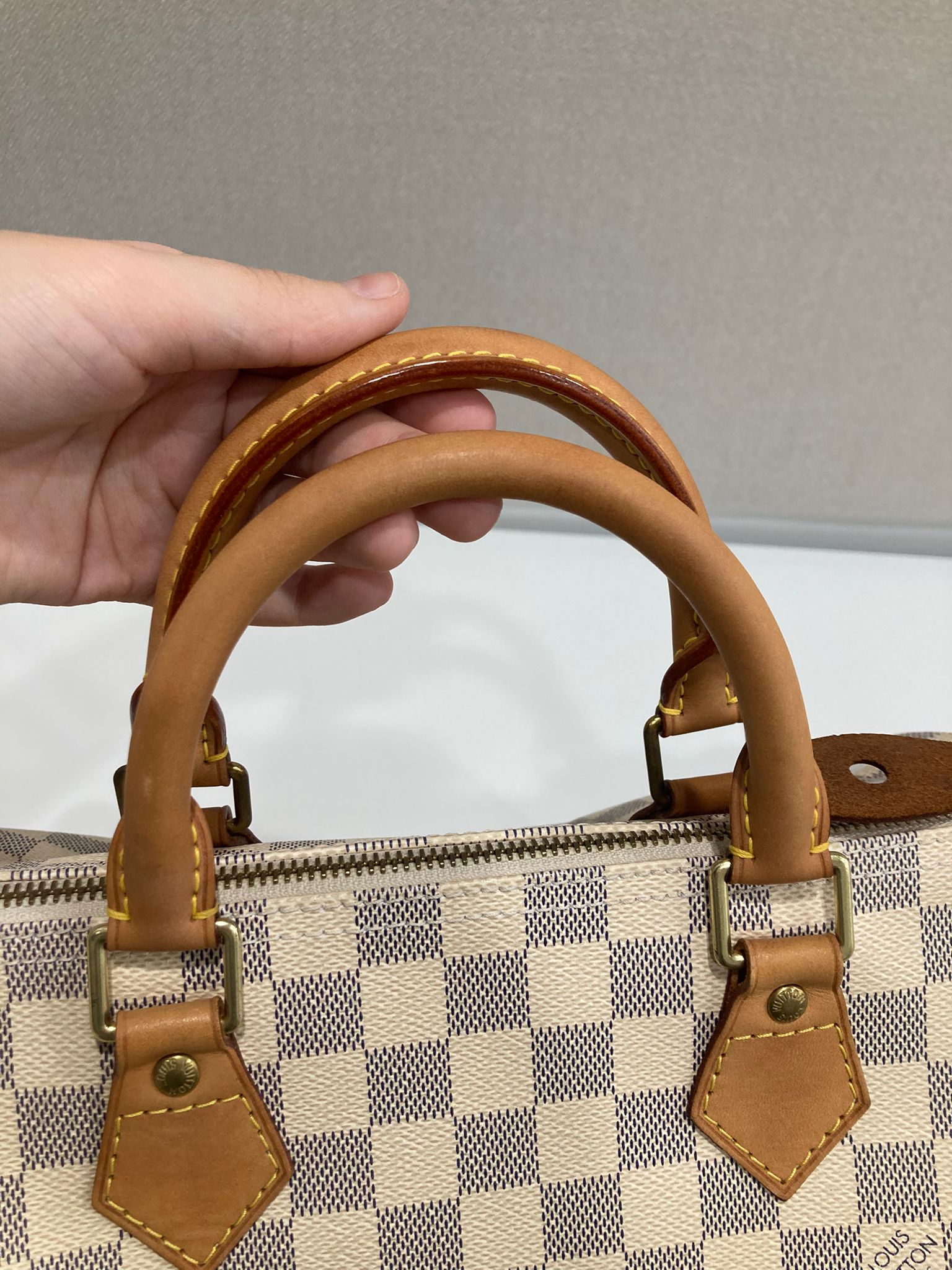 Louis Vuitton Speedy 30 Damier Azur
