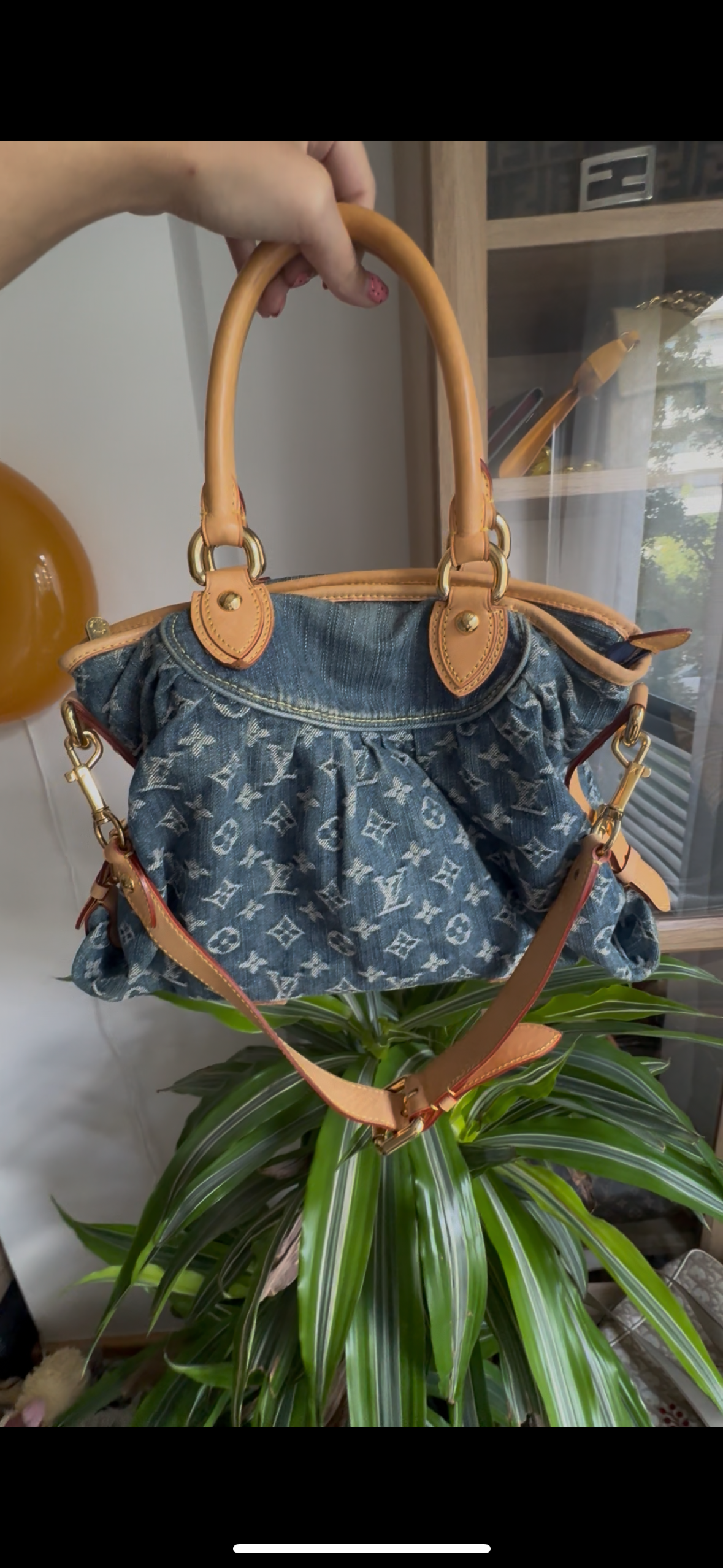 Louis Vuitton Neo Kabi MM en Monogram Denim azul