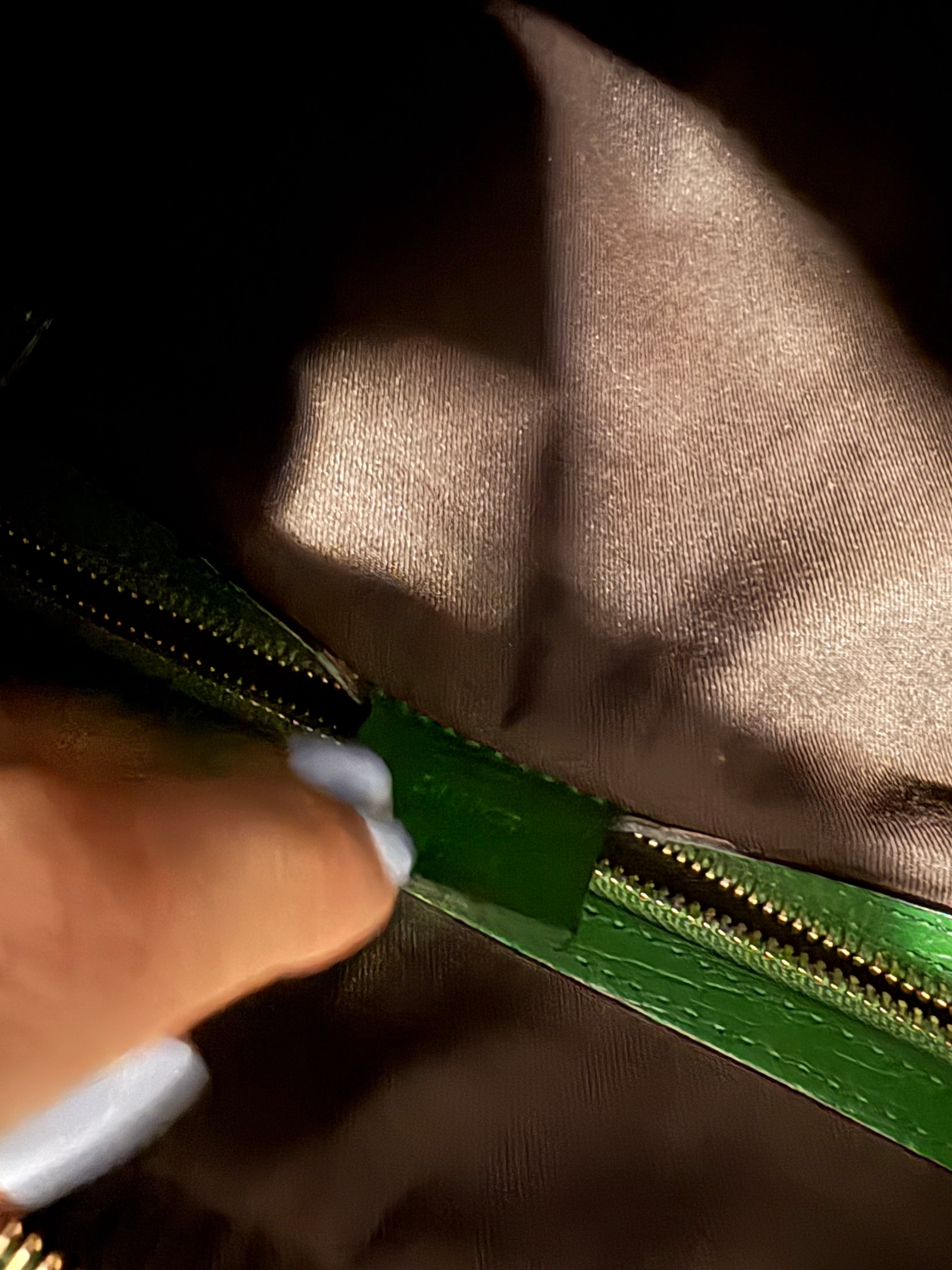 Gucci Horsebit Hobo chain large GG Canvas Verde Web