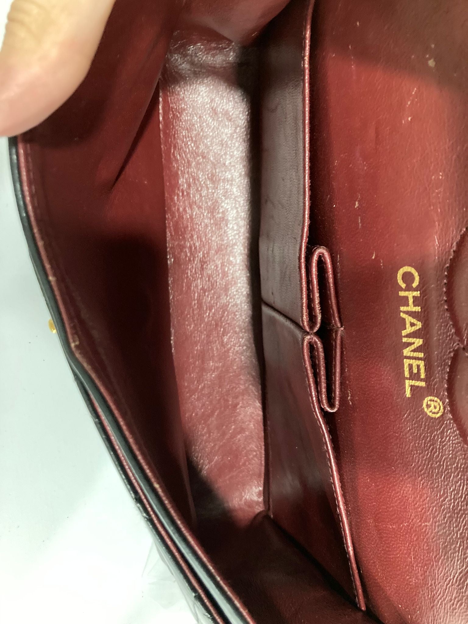 Chanel timeless 23 doble flap negro serie 1