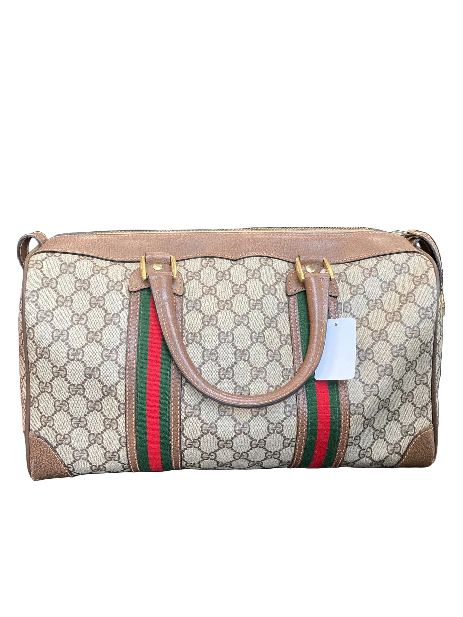 Gucci Boston Vintage GG Supreme Web XXL