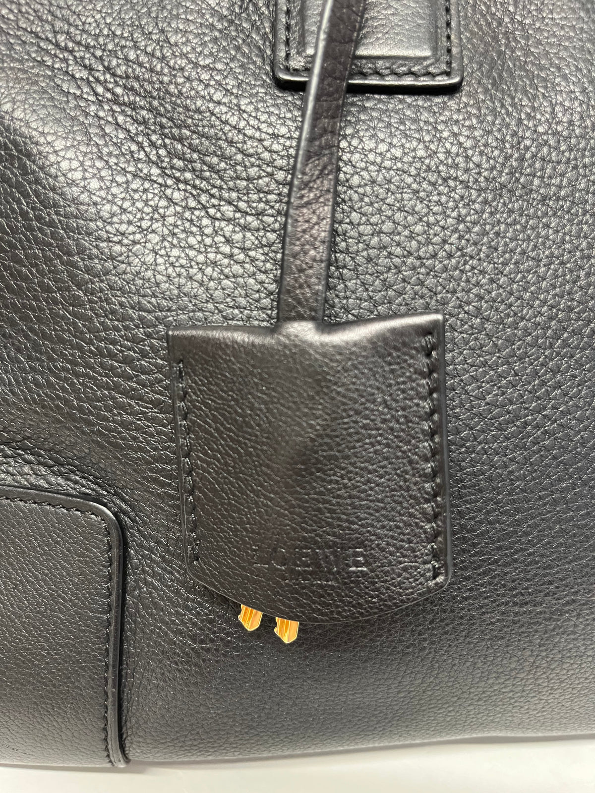 Loewe Amazona Negra Herrajes Dorados