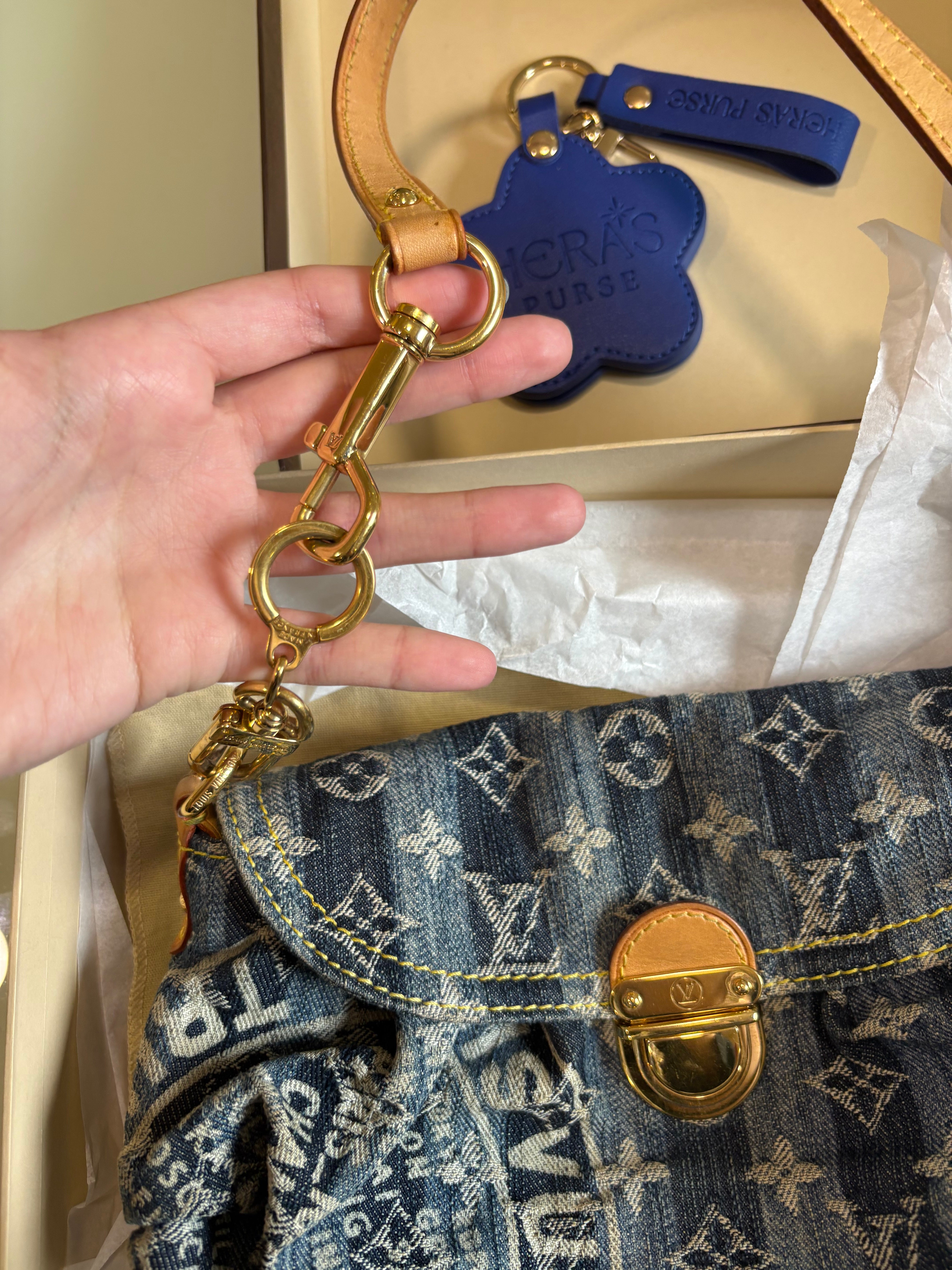 Louis Vuitton Pleaty Denim Monogram de la exclusiva Cruise Collection