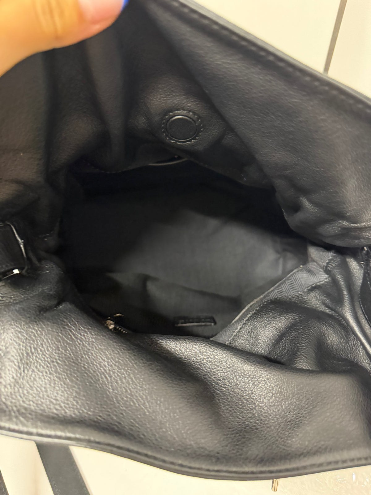 Loewe Flamenco Knot Tote Piel Negra mediana