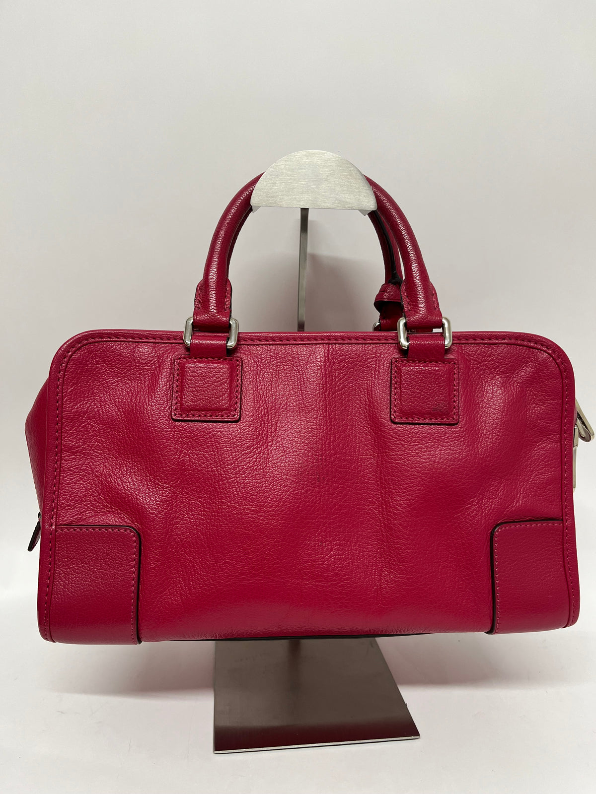 Loewe Amazona 28 Piel Roja con Candado