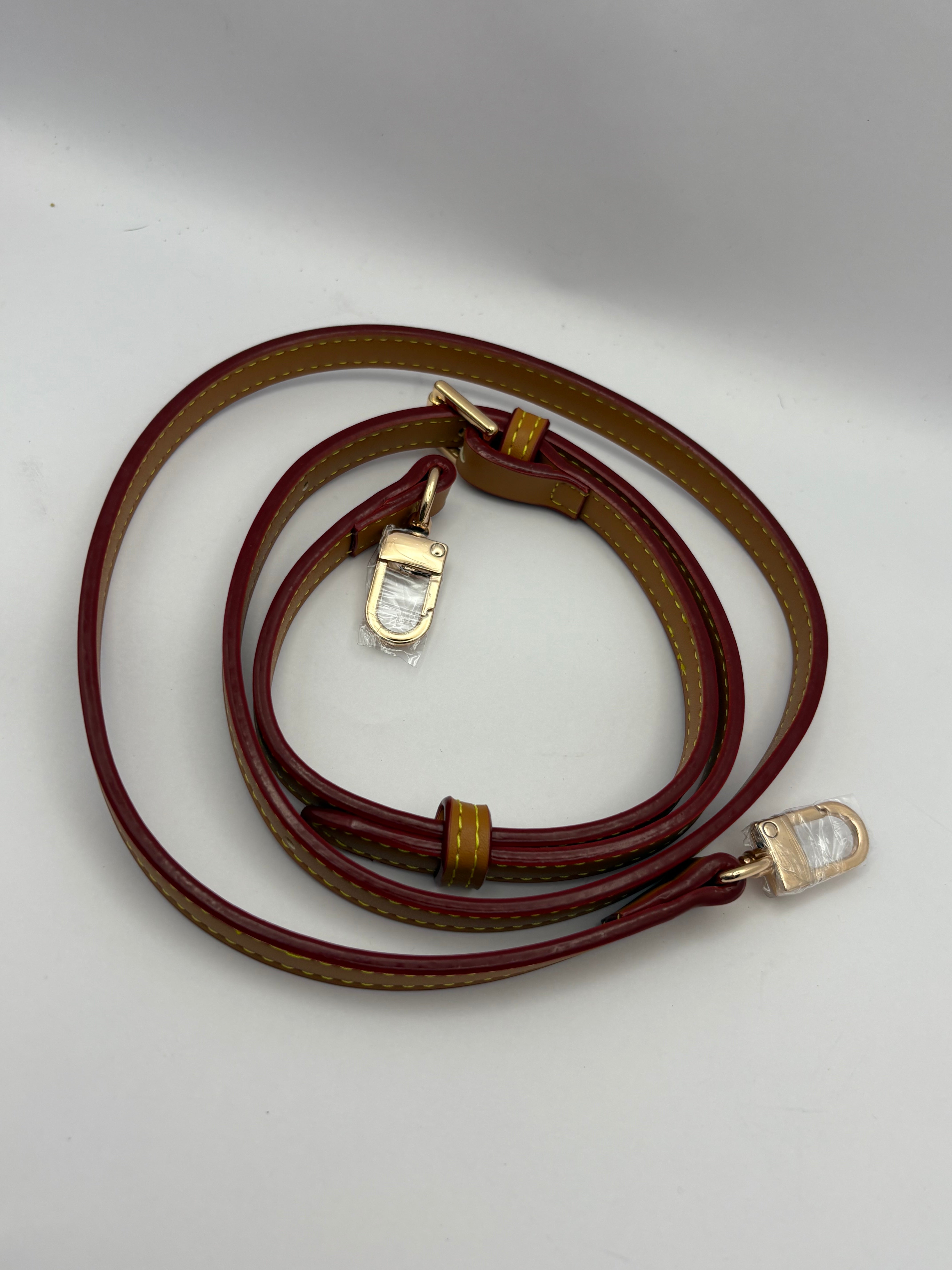 Correa Crossbody Ajustable en Piel Vachetta