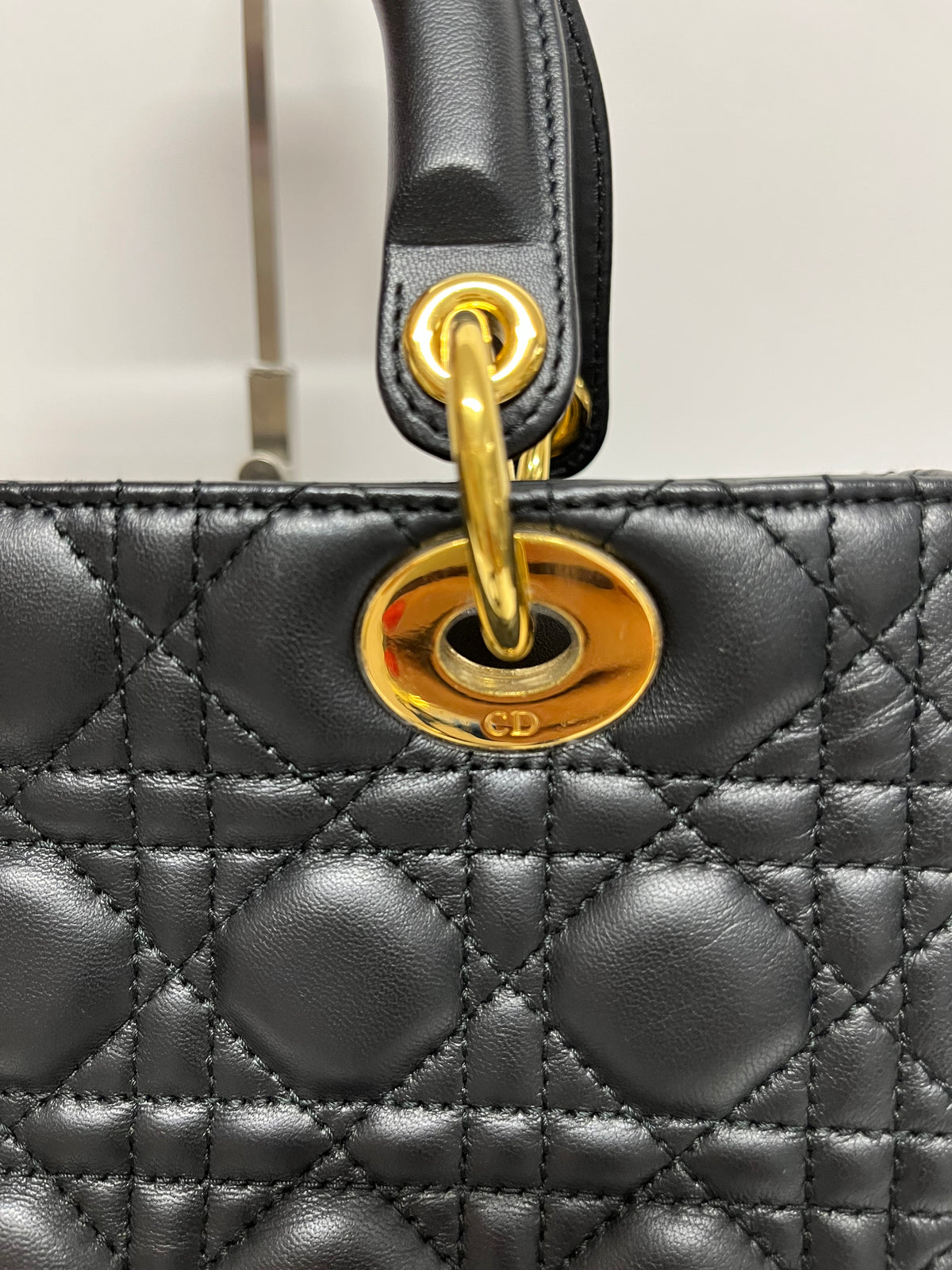 Christian Dior Lady Dior Medium Piel Cordero Cannage