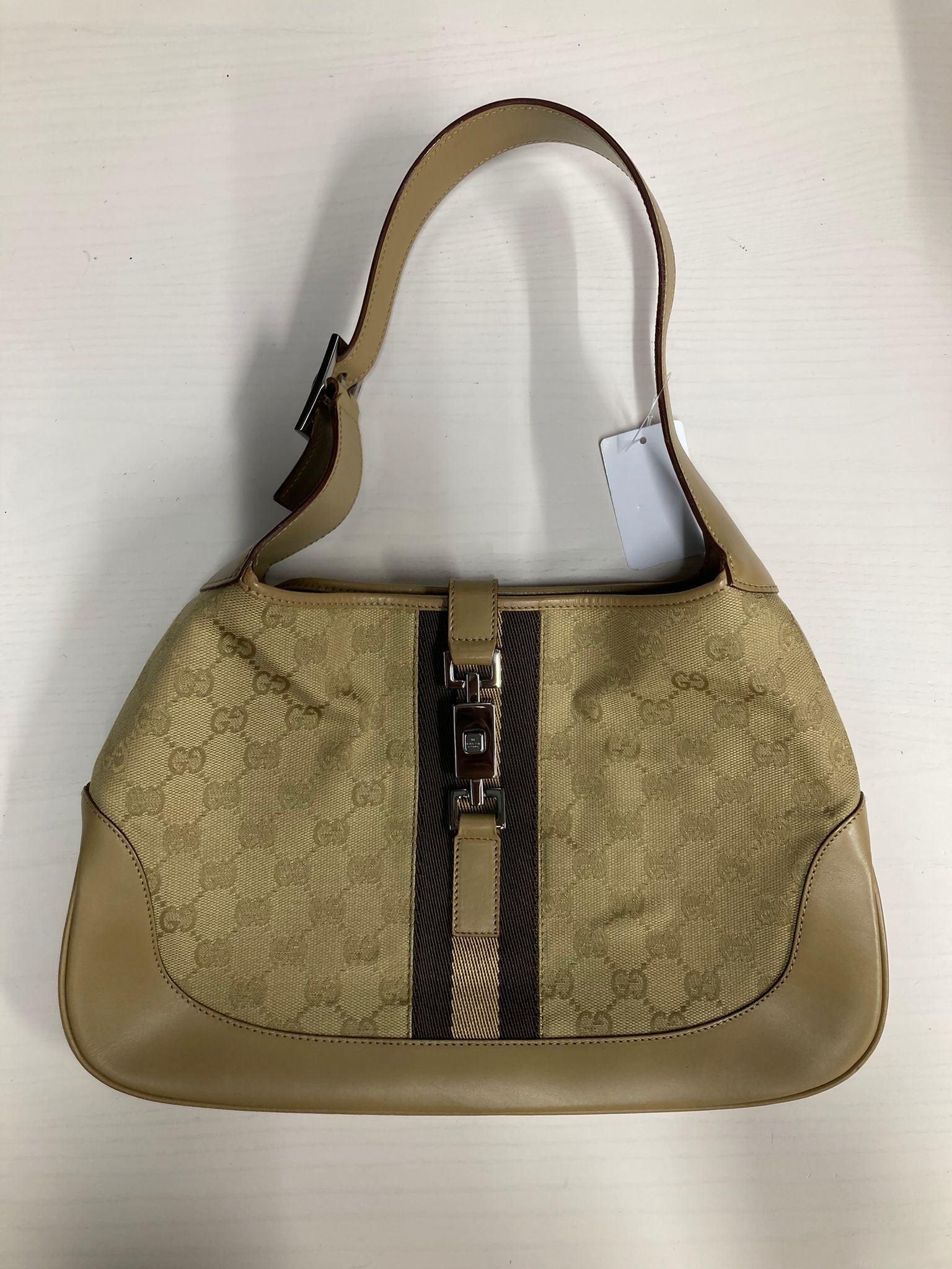 Gucci Jackie beige vintage