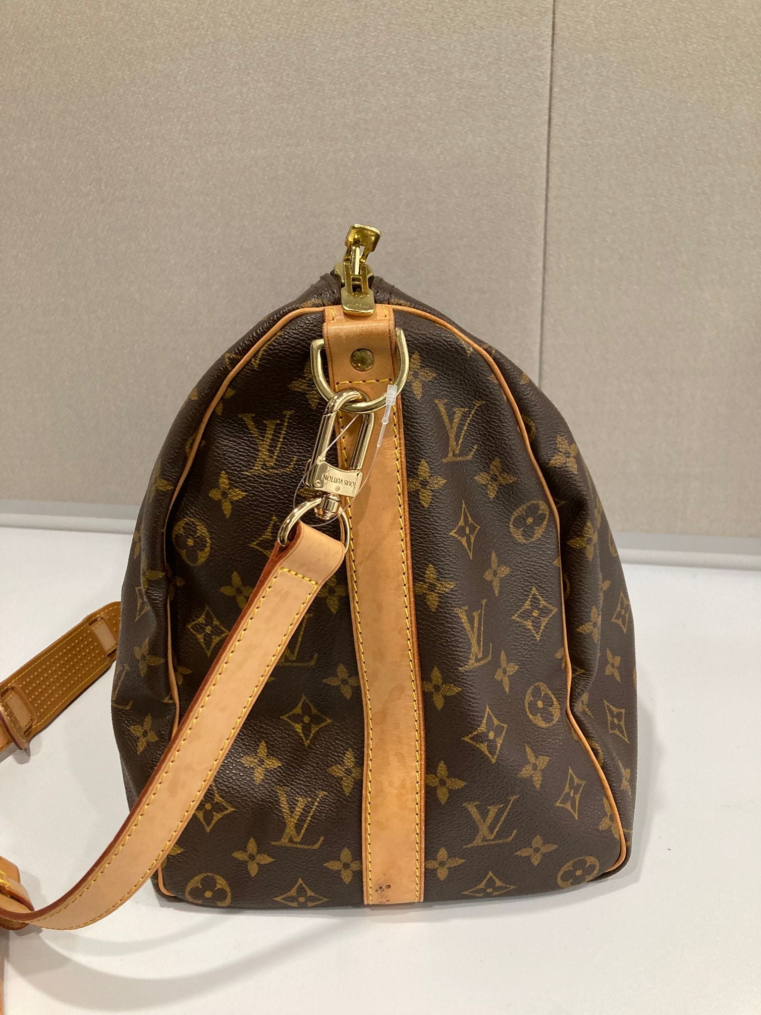 Louis Vuitton Keepall 45 monogram bandolera