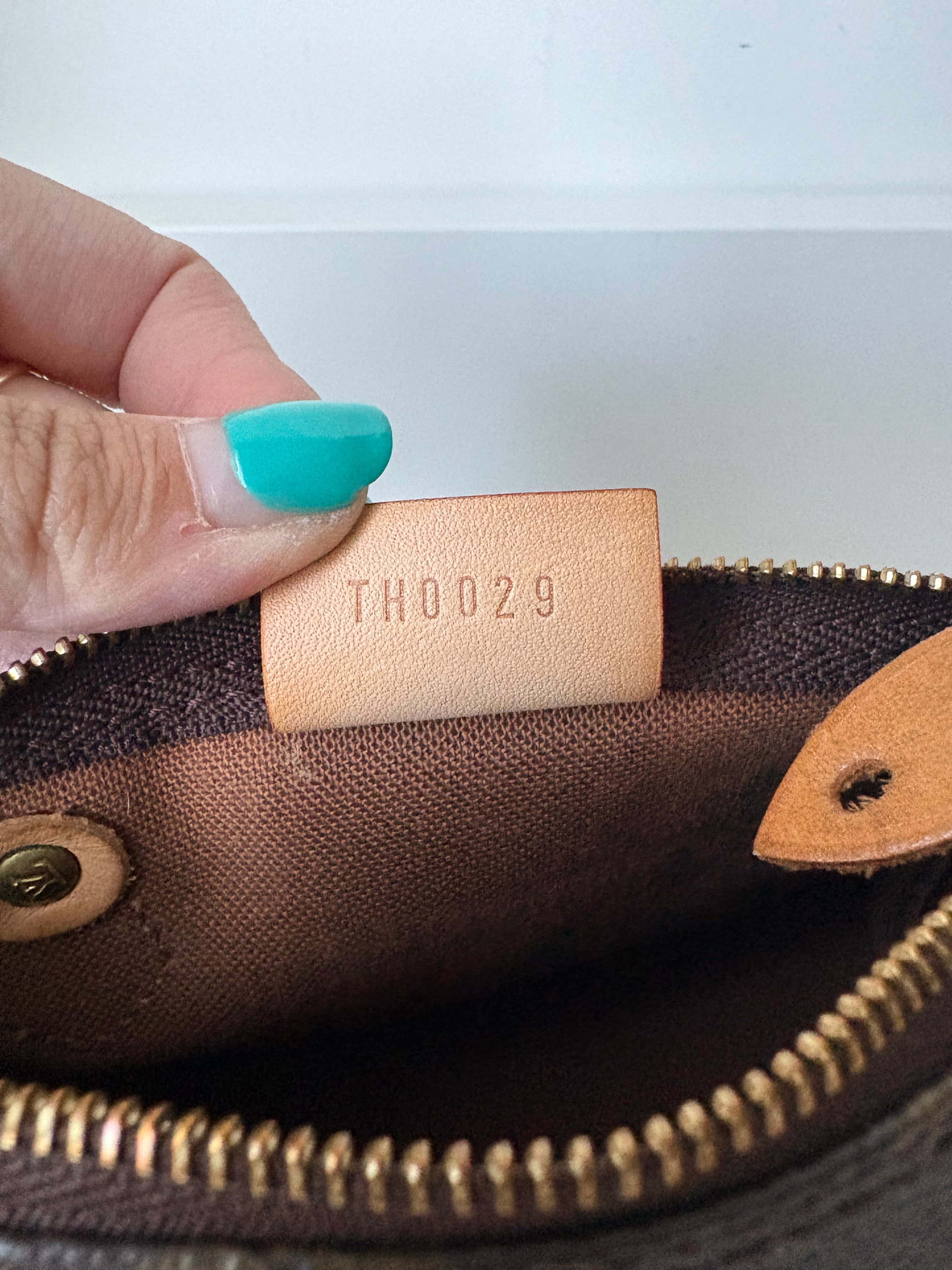 Louis Vuitton Nano Speedy Canvas monogram con correa