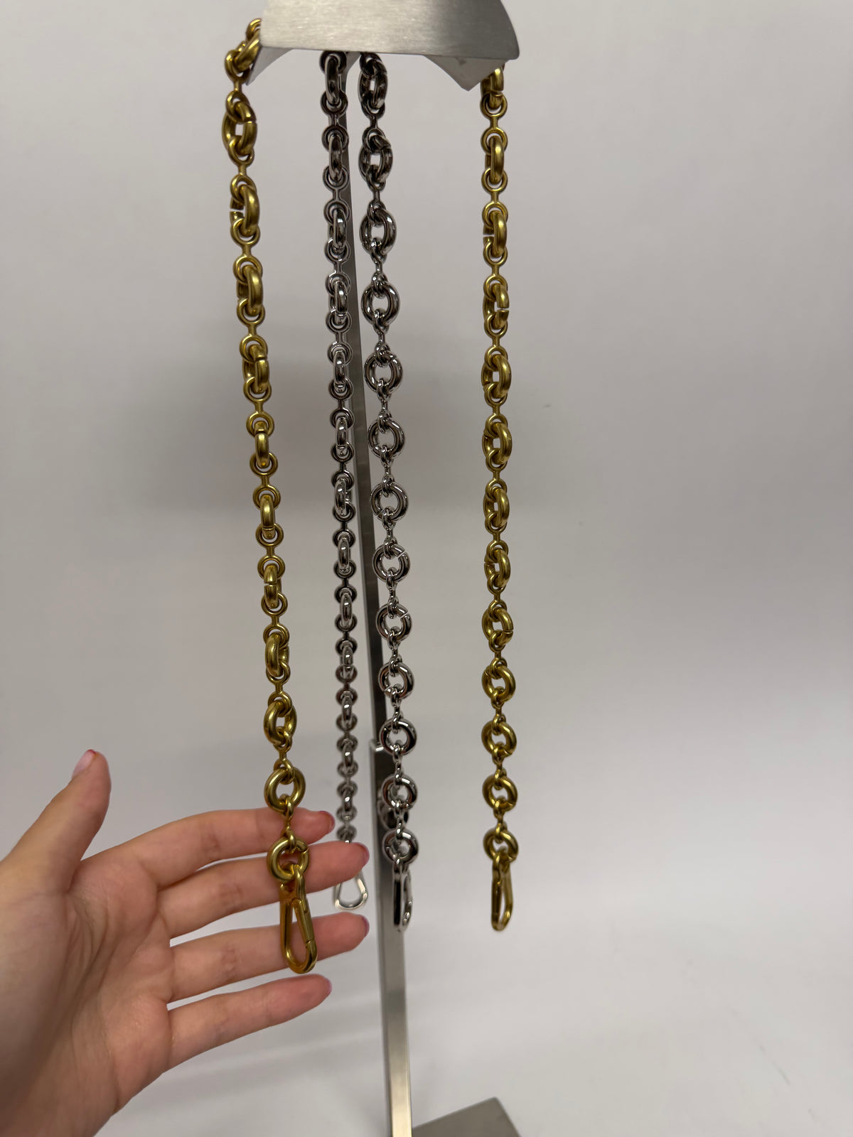Cadena de Bolso en Metal 69 cm - plata o dorado