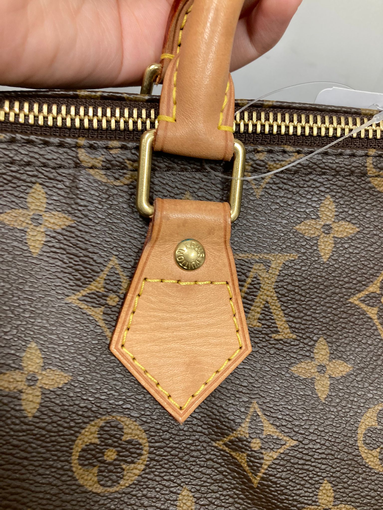 Louis Vuitton speedy 35 canvas monogram