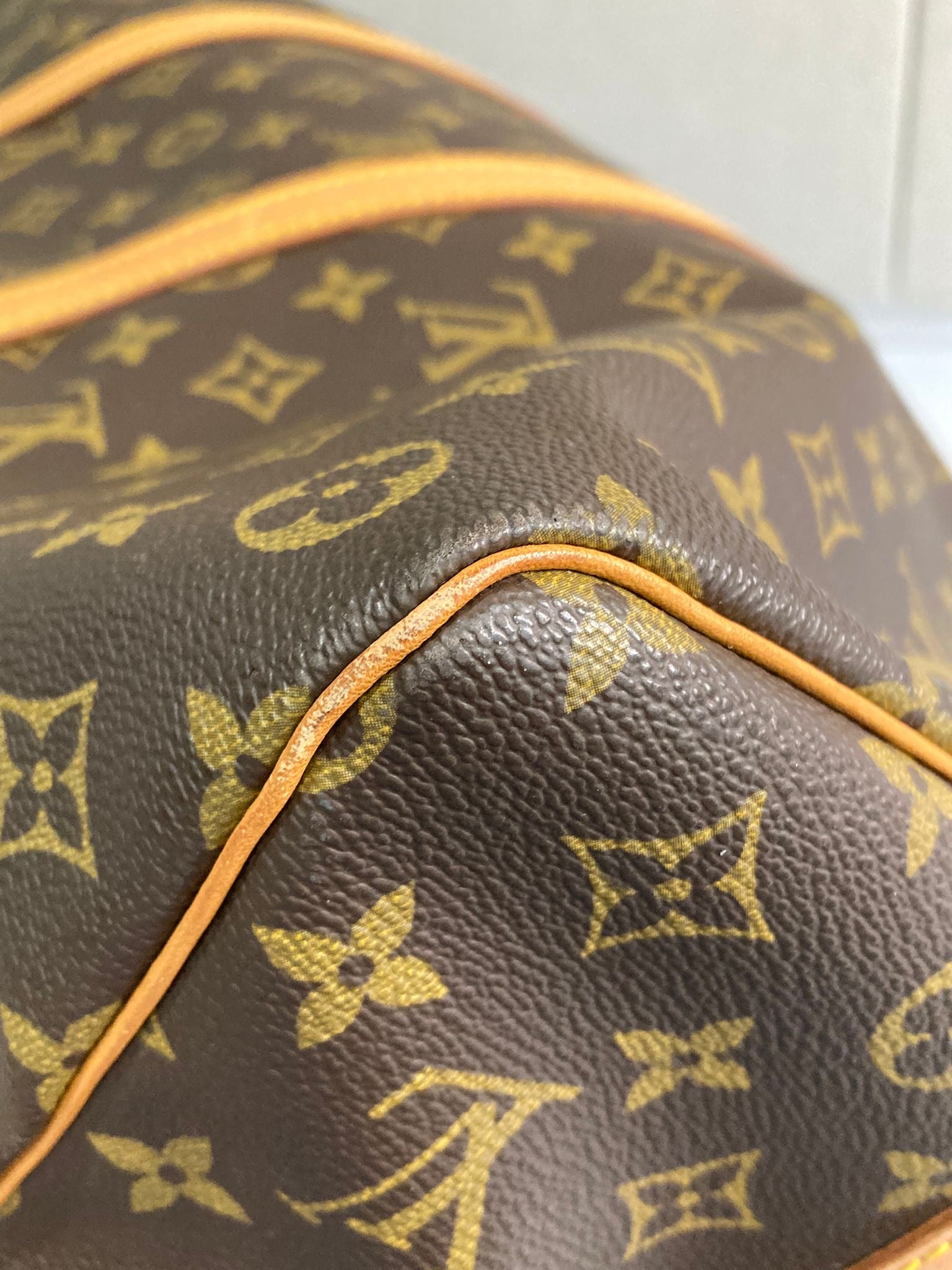 Louis Vuitton Keepall 50 bandolera canvas monogram