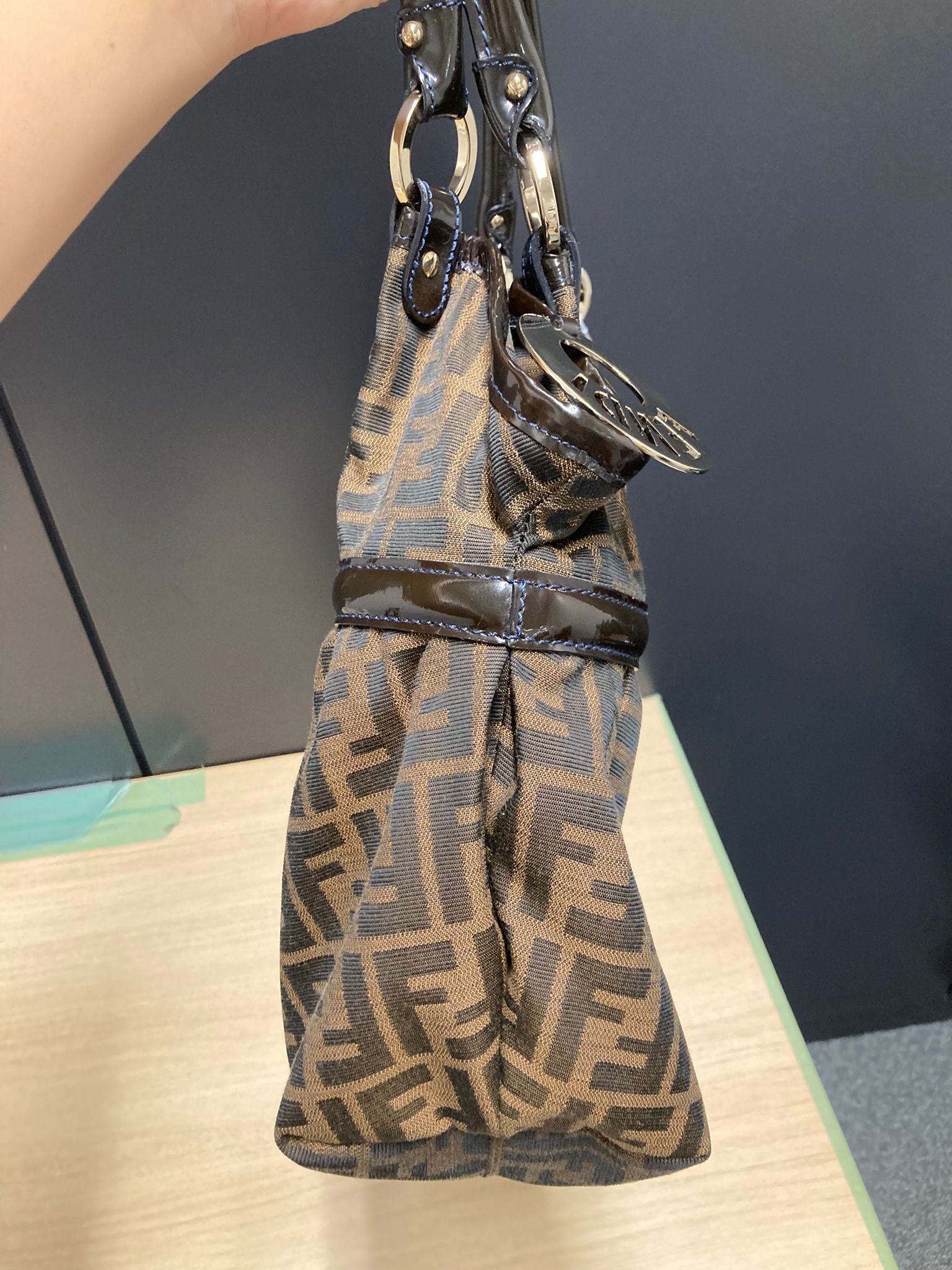 Fendi hobo vintage FF monogram