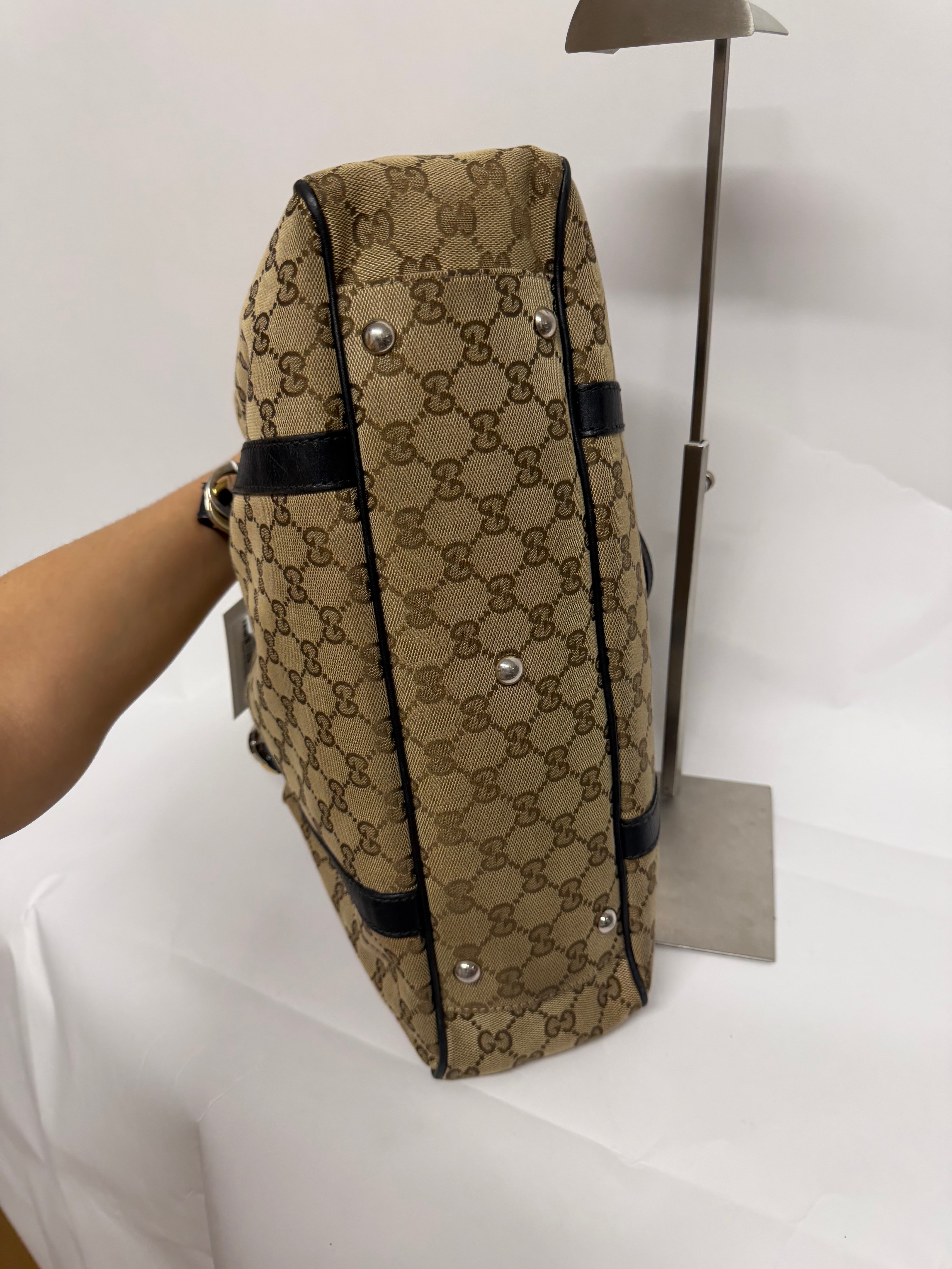 Gucci Twins Tote GG Canvas Mediana