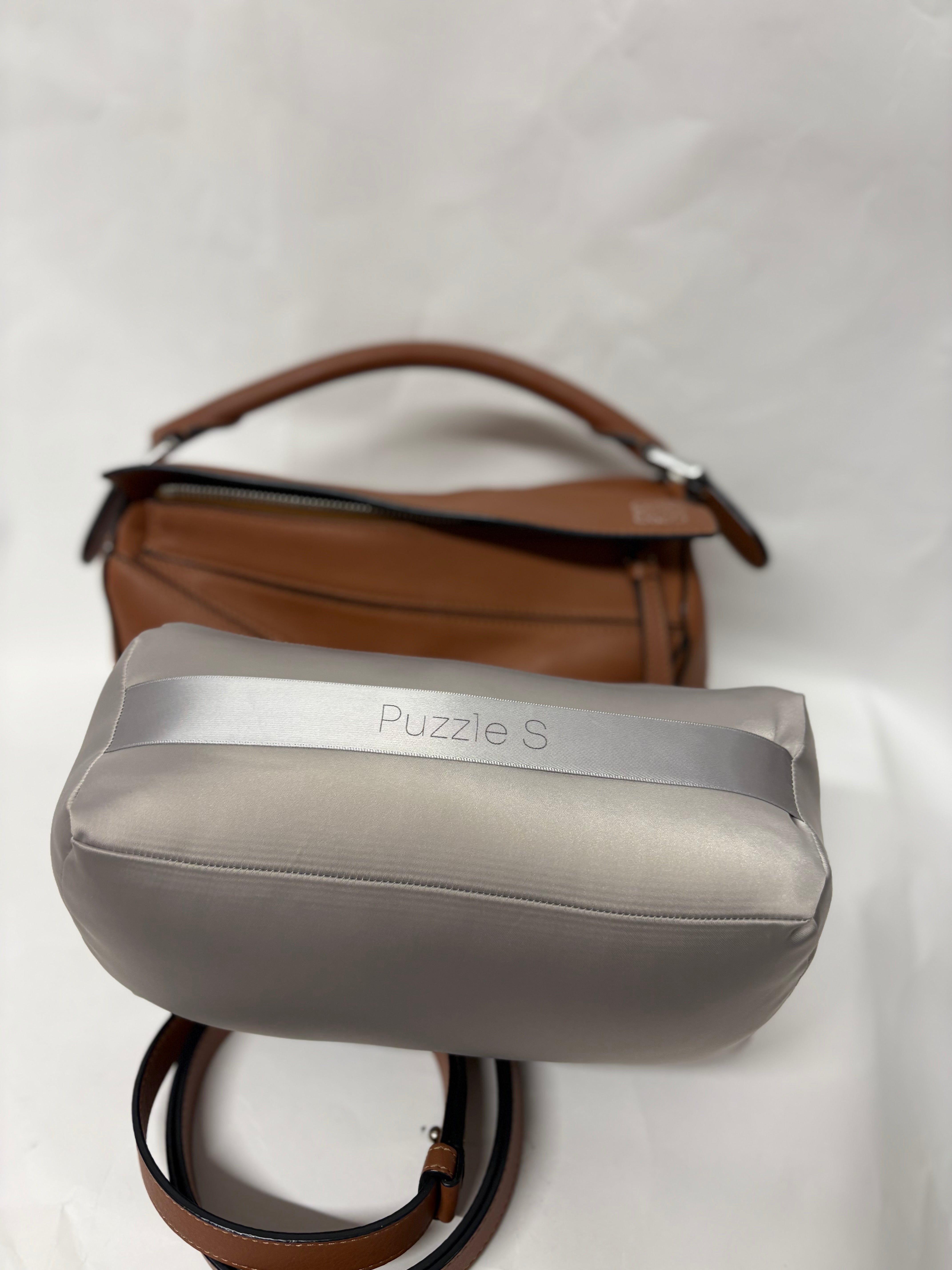 Loewe puzzle small pequeño camel marrón