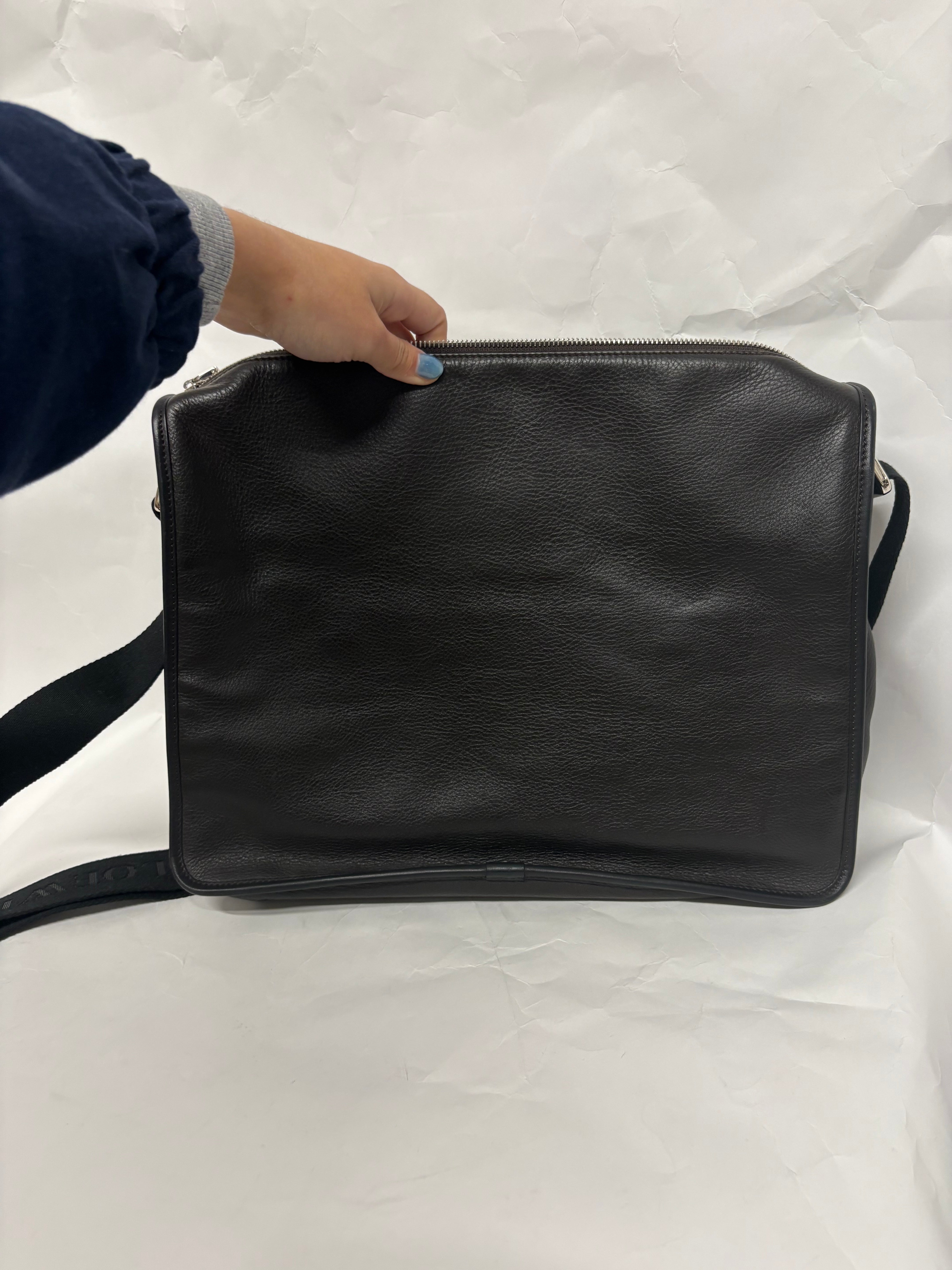 Loewe Messenger Goya Bag unisex marrón y negra