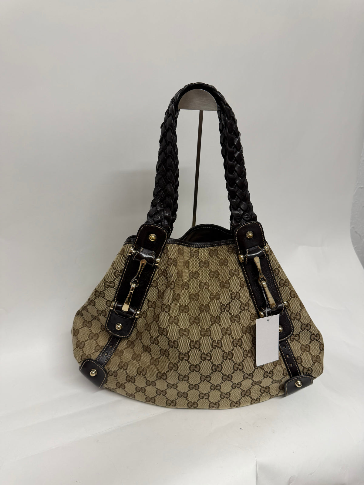 Gucci Pelham Horsebit GG Canvas Marrón
