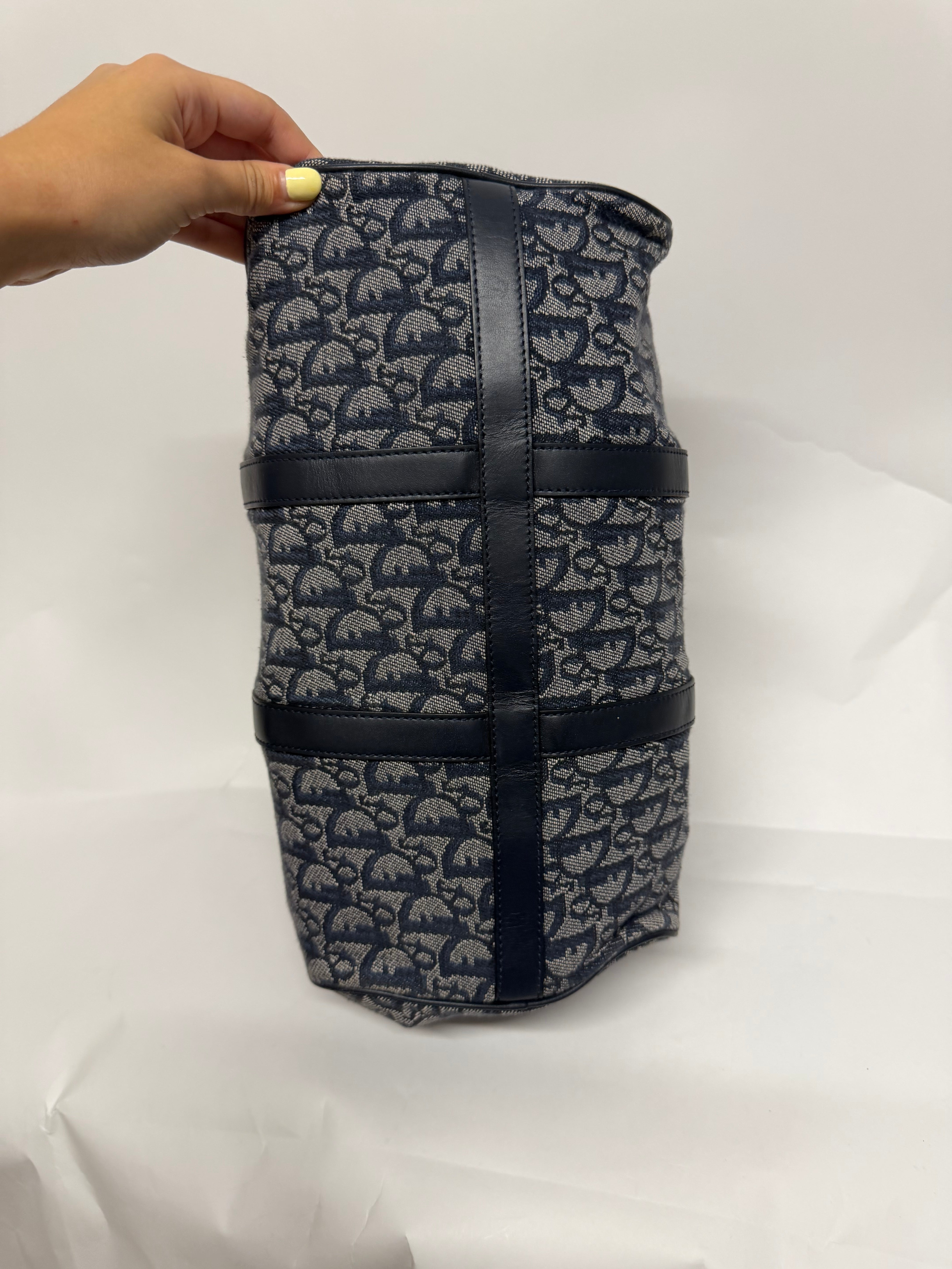 Christian Dior Trotter Boston 35 Navy