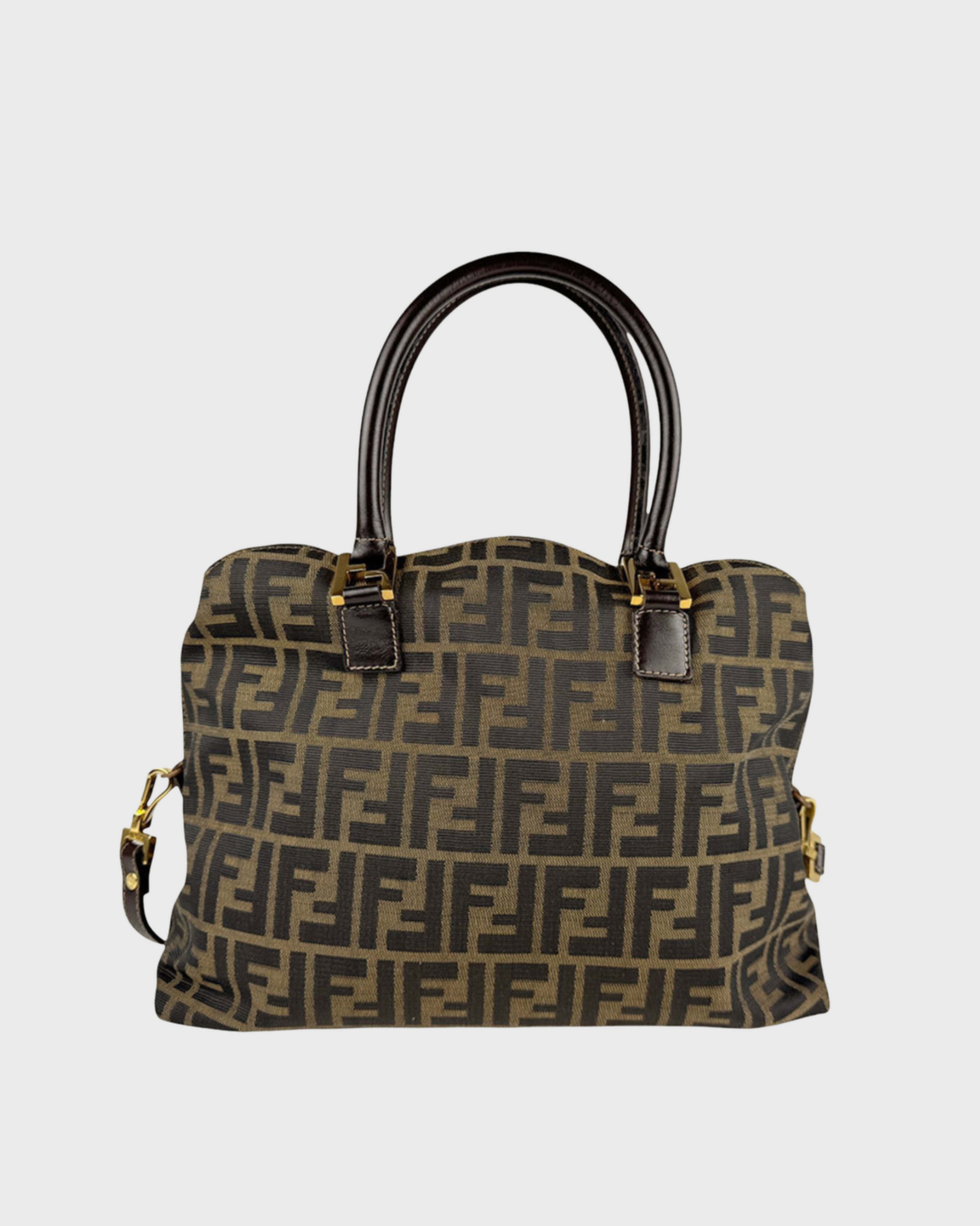 Fendi Zucchino Monograma Marrón - Bajo pedido
