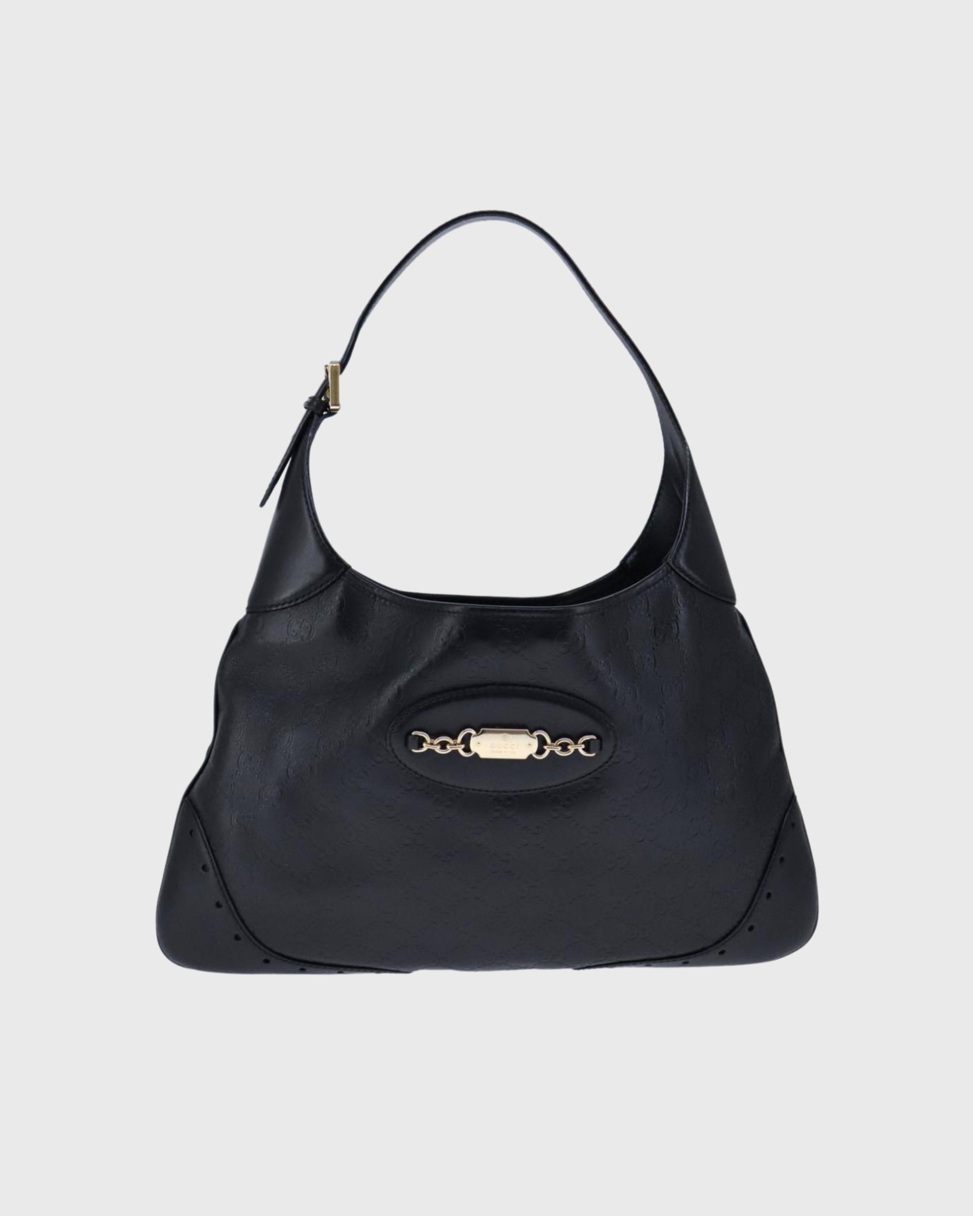 Gucci Jackie en piel negra