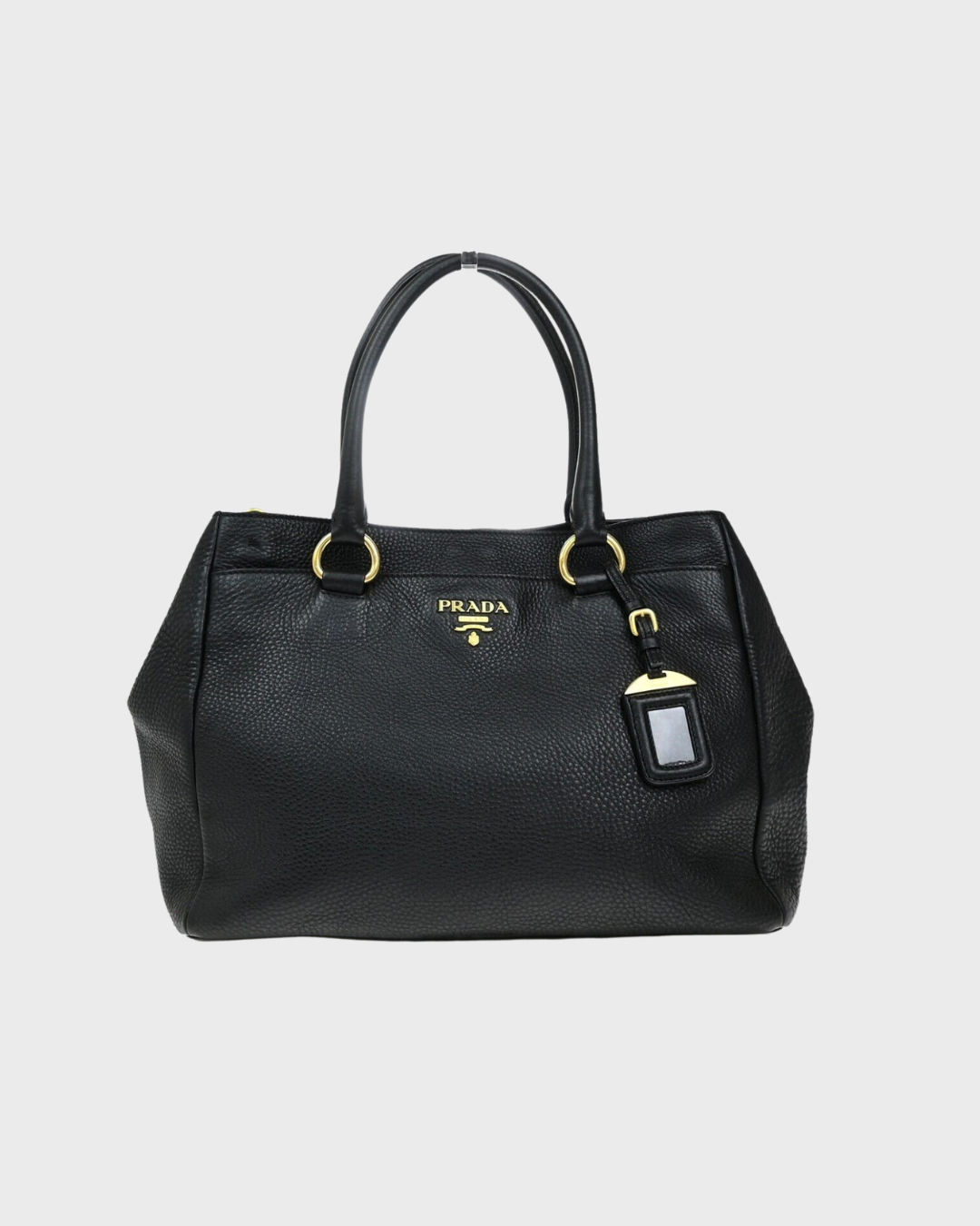 Prada Vitello tote negra